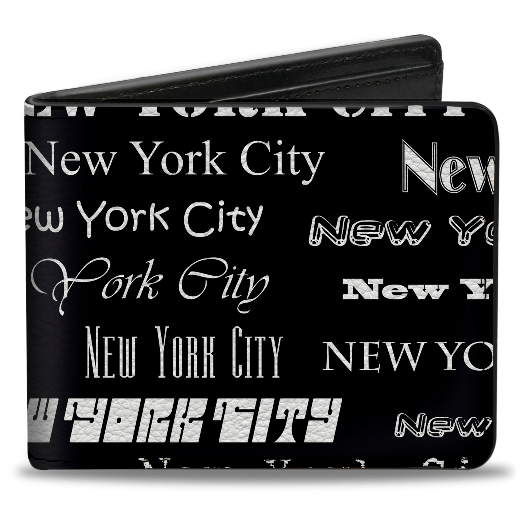 Bi-Fold Wallet - New York City Black/White