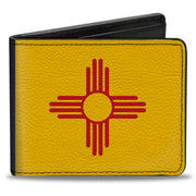 Bi-Fold Wallet - New Mexico Flag Black Bi-Fold Wallets Buckle-Down