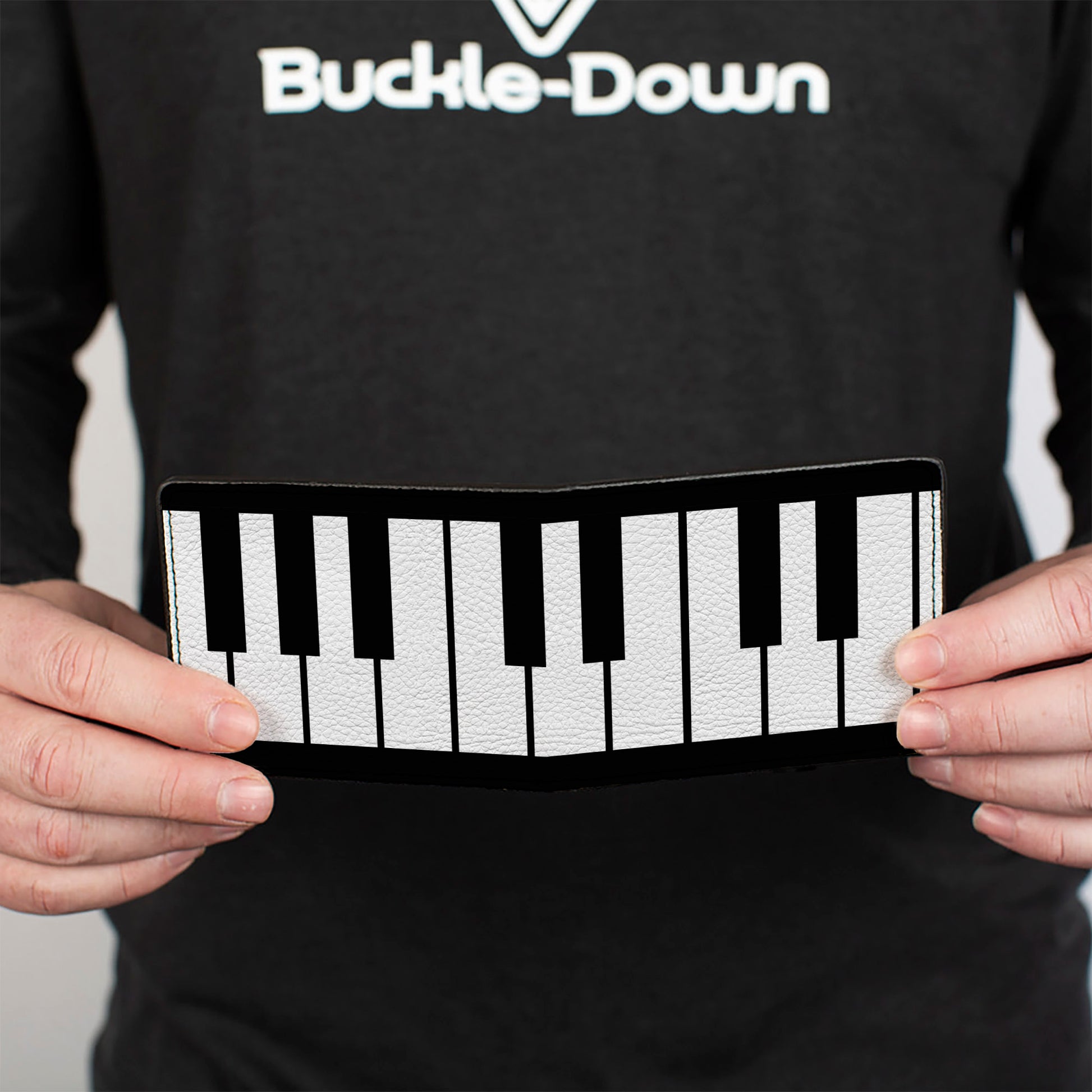Bi-Fold Wallet - Piano Keys Bi-Fold Wallets Buckle-Down