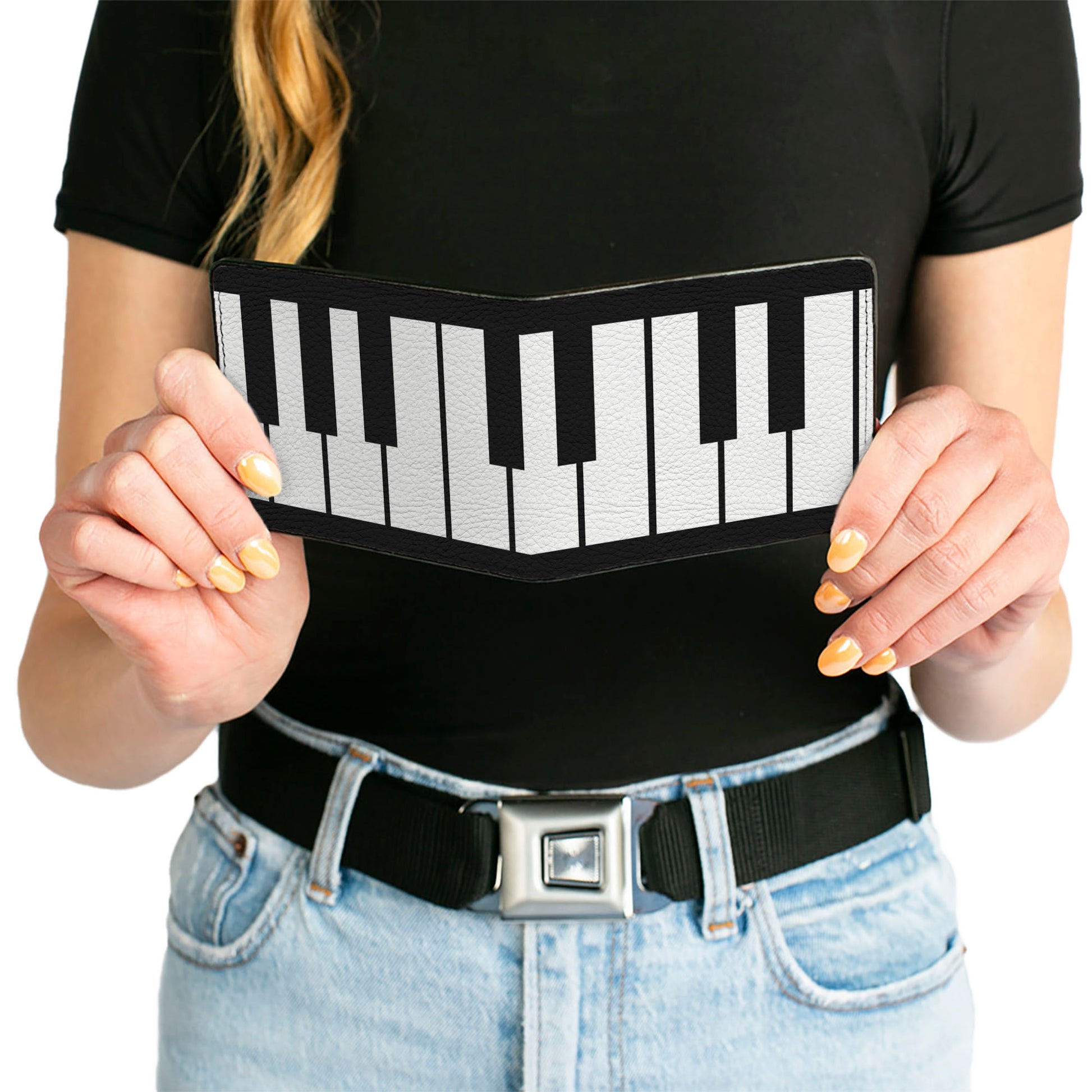 Bi-Fold Wallet - Piano Keys Bi-Fold Wallets Buckle-Down