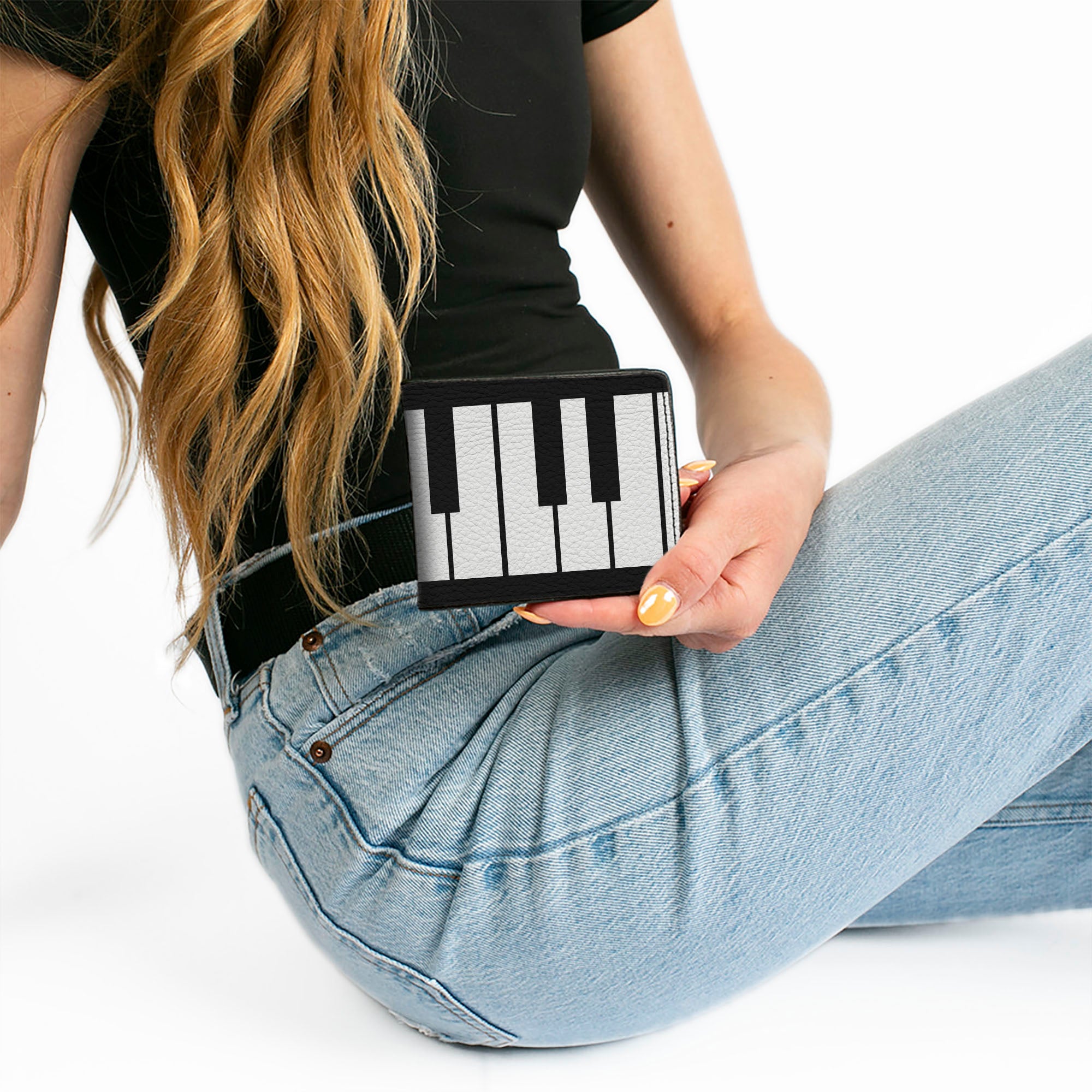 Bi-Fold Wallet - Piano Keys Bi-Fold Wallets Buckle-Down