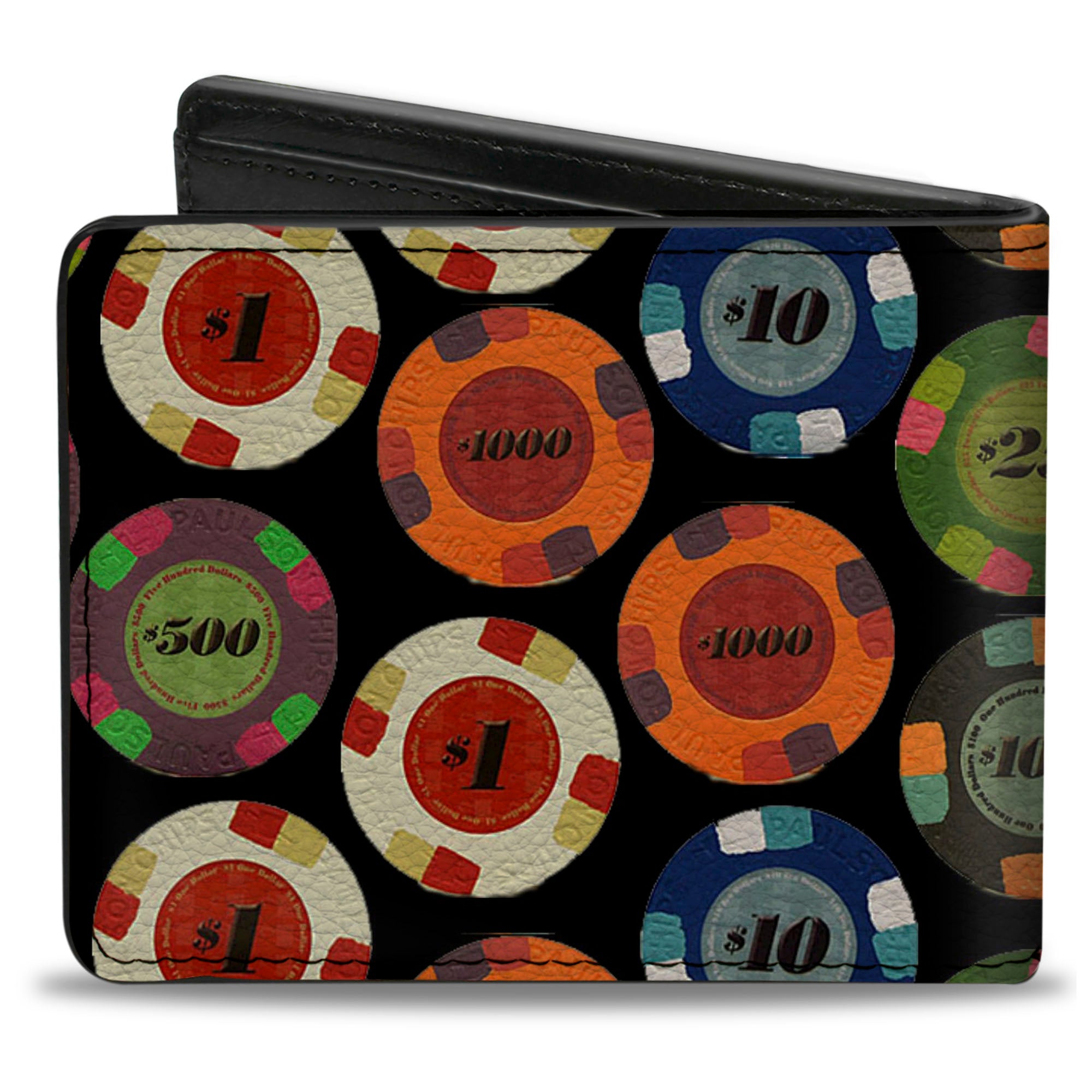 Bi-Fold Wallet - Poker Chips 2