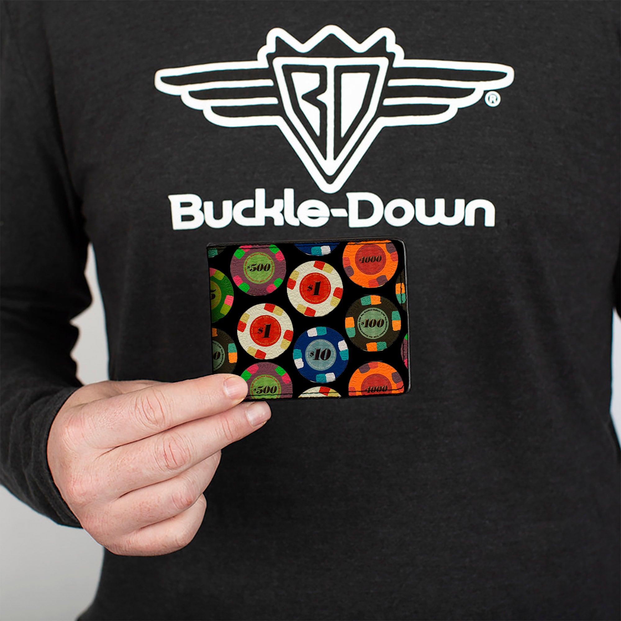 Bi-Fold Wallet - Poker Chips 2