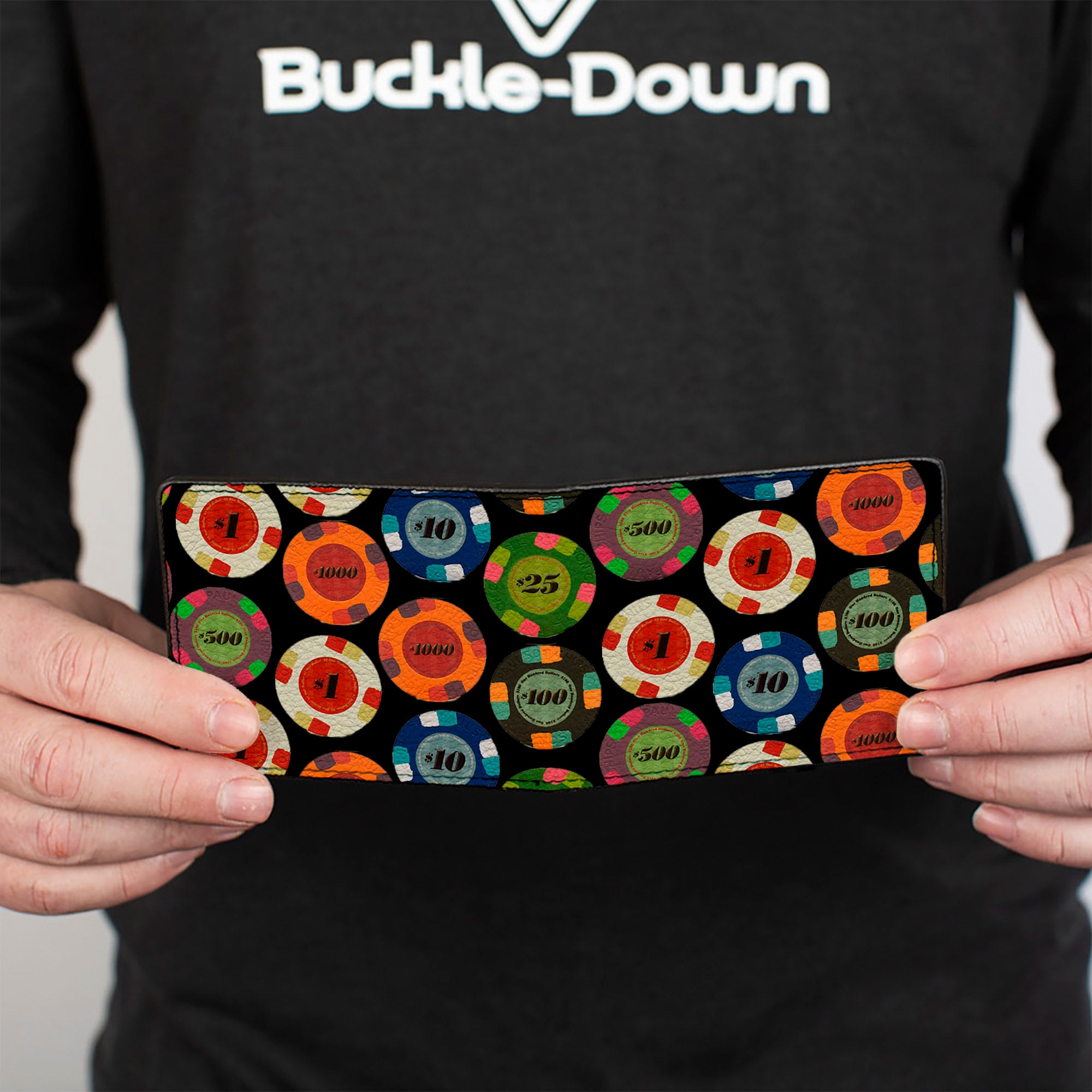Bi-Fold Wallet - Poker Chips 2