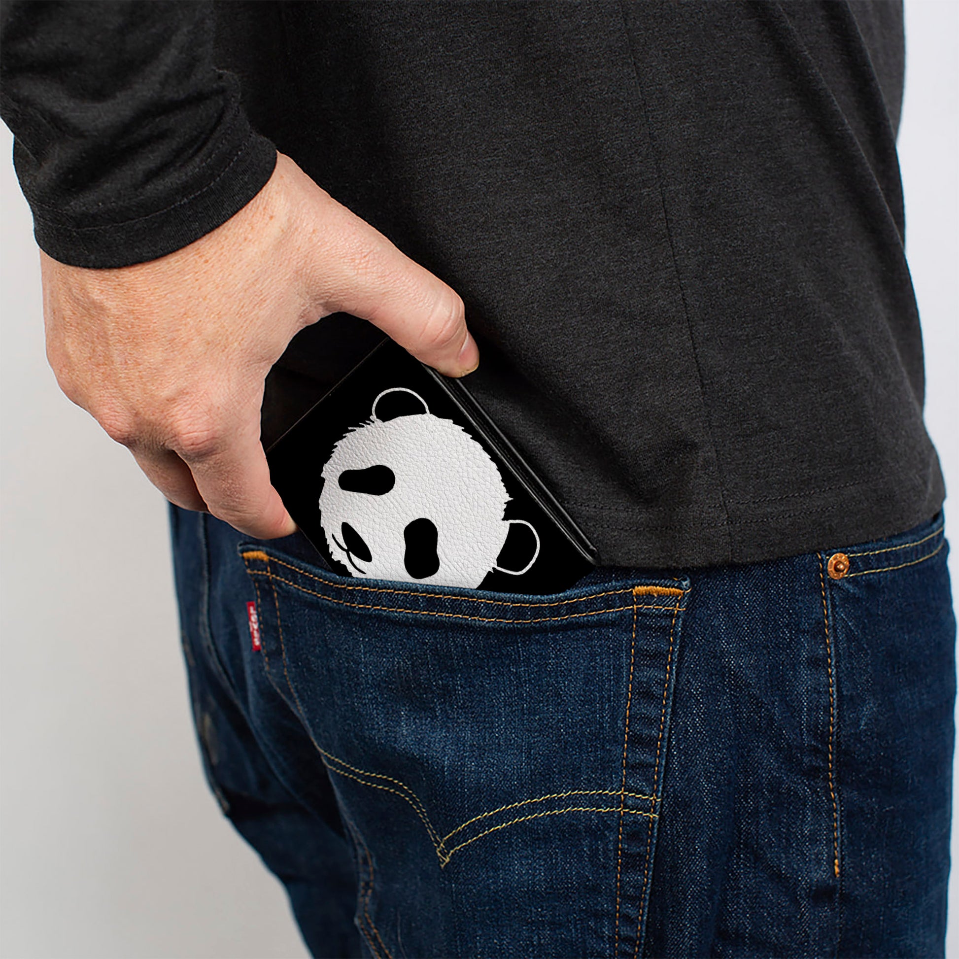 Bi-Fold Wallet - Panda Bear Repeat Bi-Fold Wallets Buckle-Down