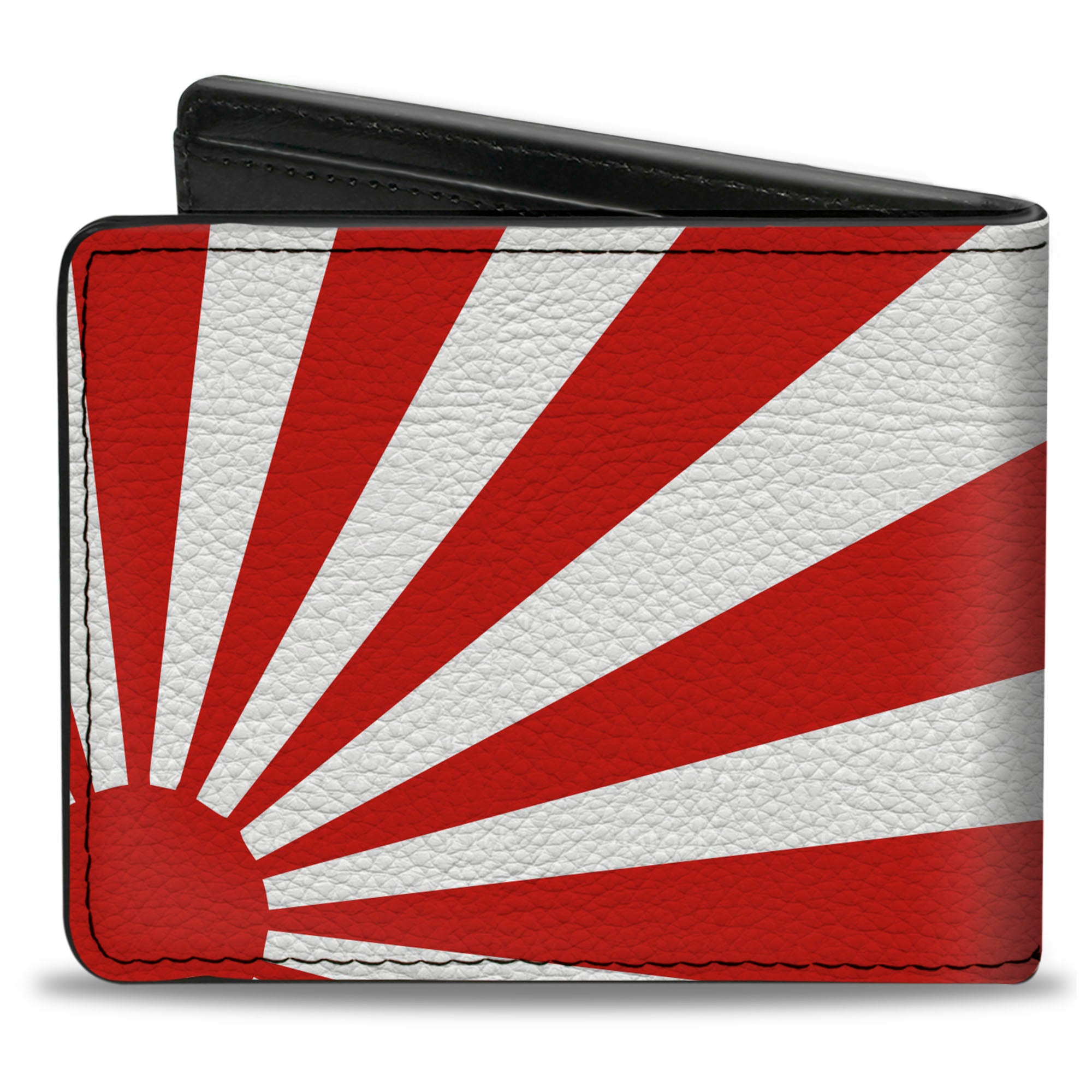 Bi-Fold Wallet - Rising Sun White Red Bi-Fold Wallets Buckle-Down