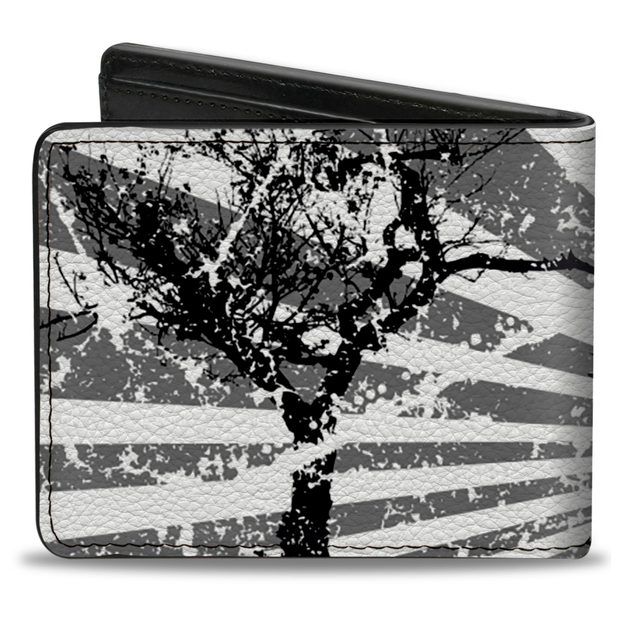 Bi-Fold Wallet - Rising Sun White/Gray