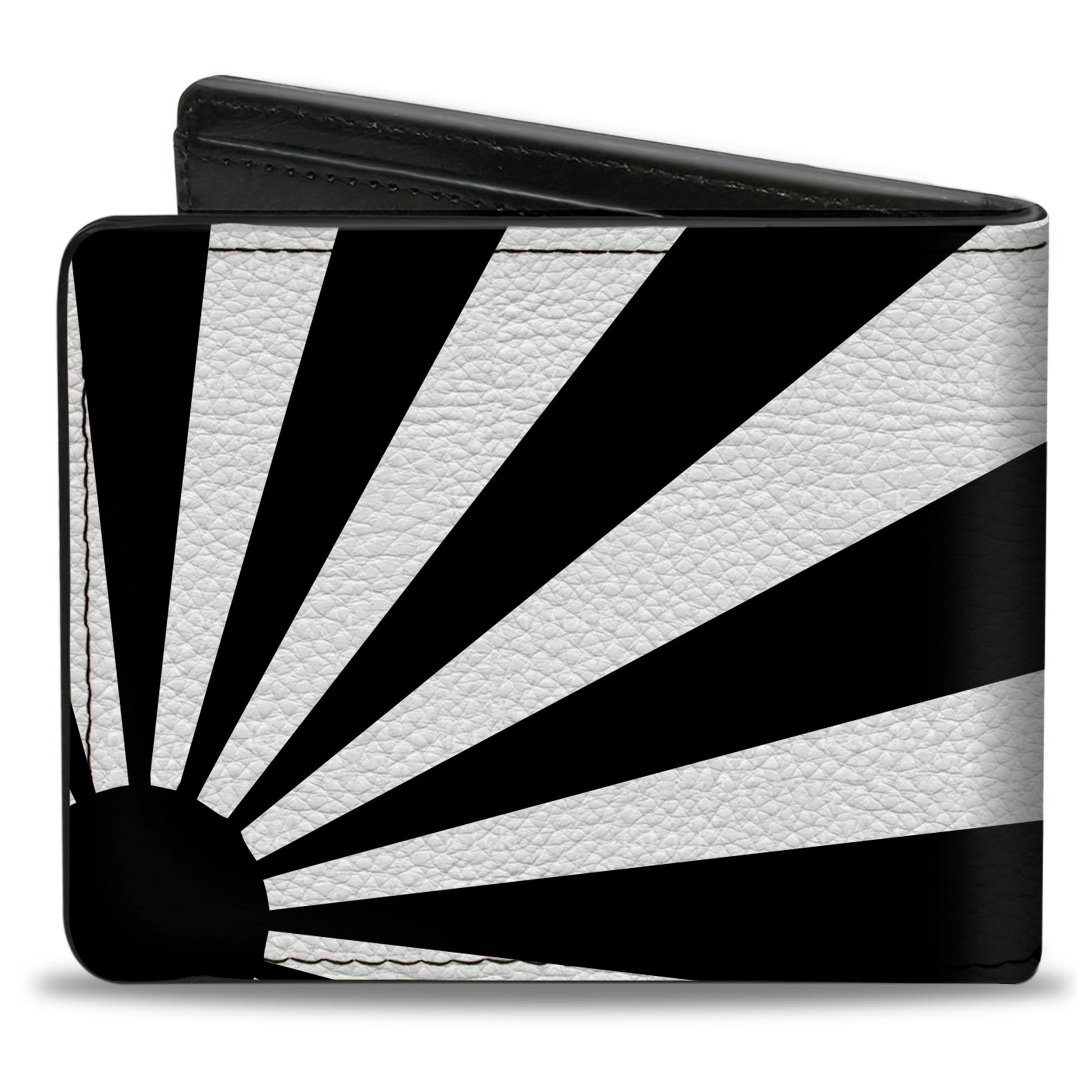 Bi-Fold Wallet - Rising Sun White Black Bi-Fold Wallets Buckle-Down
