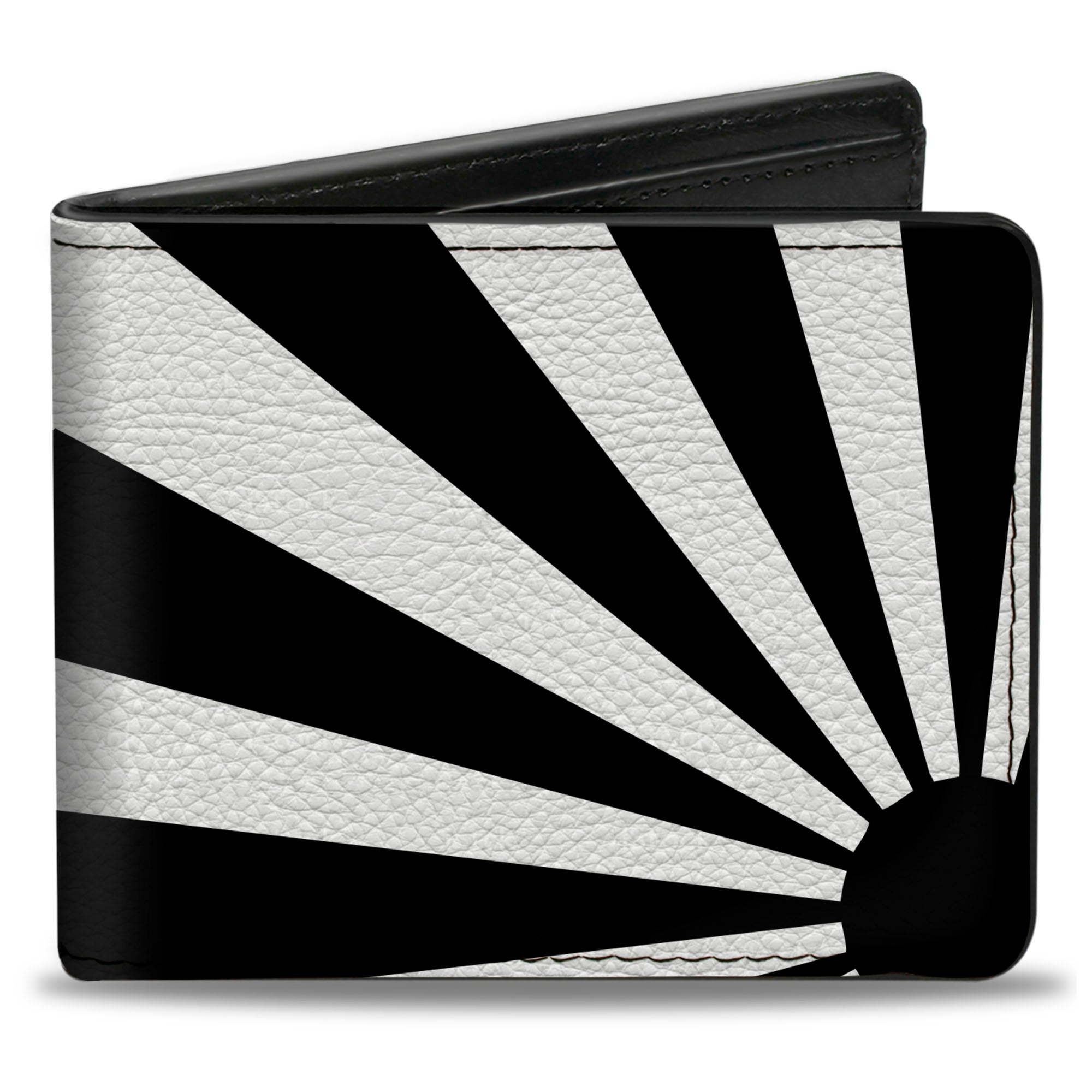 Bi-Fold Wallet - Rising Sun White Black Bi-Fold Wallets Buckle-Down
