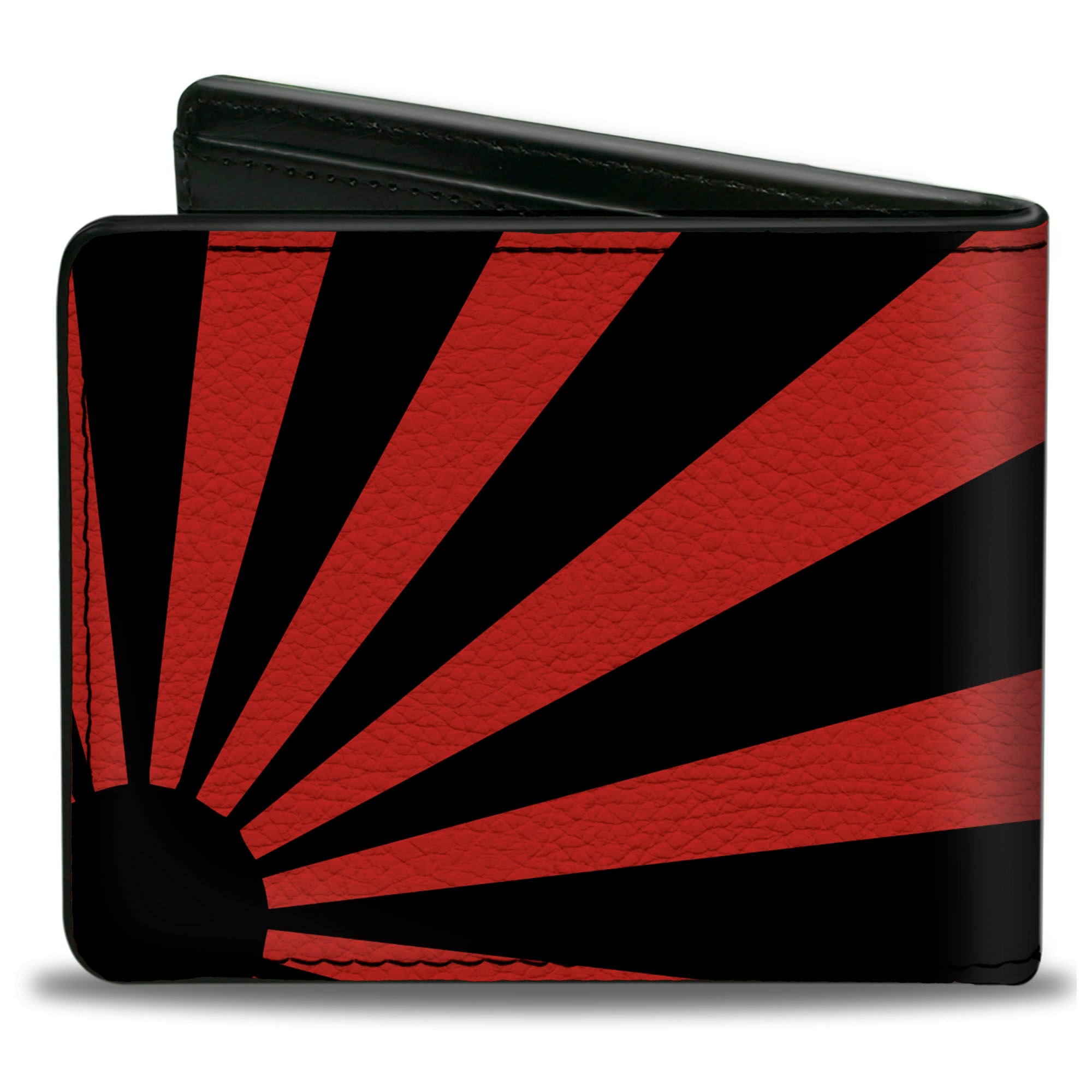 Bi-Fold Wallet - Rising Sun Red Black Bi-Fold Wallets Buckle-Down