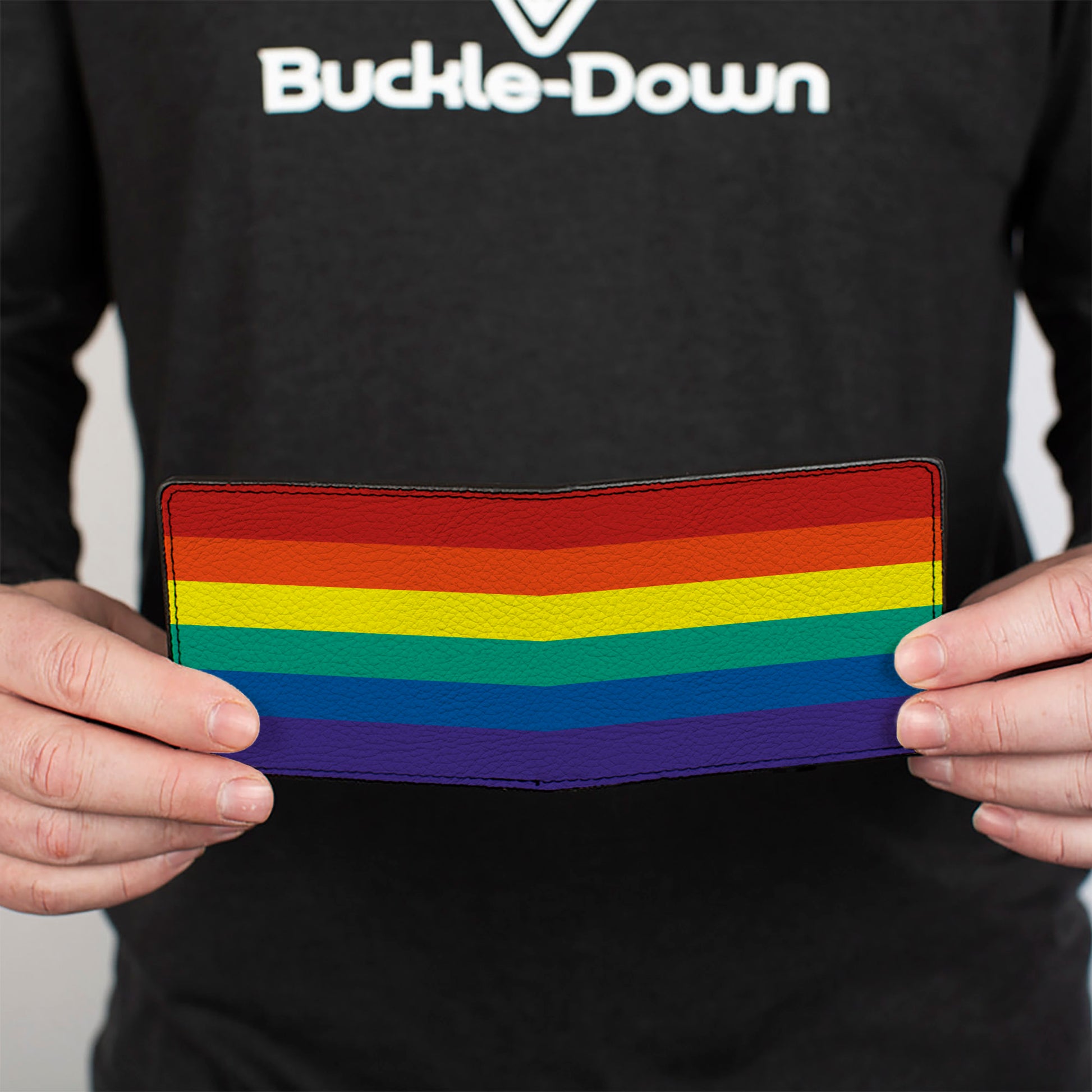 Bi-Fold Wallet - Rainbow Print Bi-Fold Wallets Buckle-Down