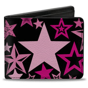 Bi-Fold Wallet - Stargazer Black Pink Bi-Fold Wallets Buckle-Down