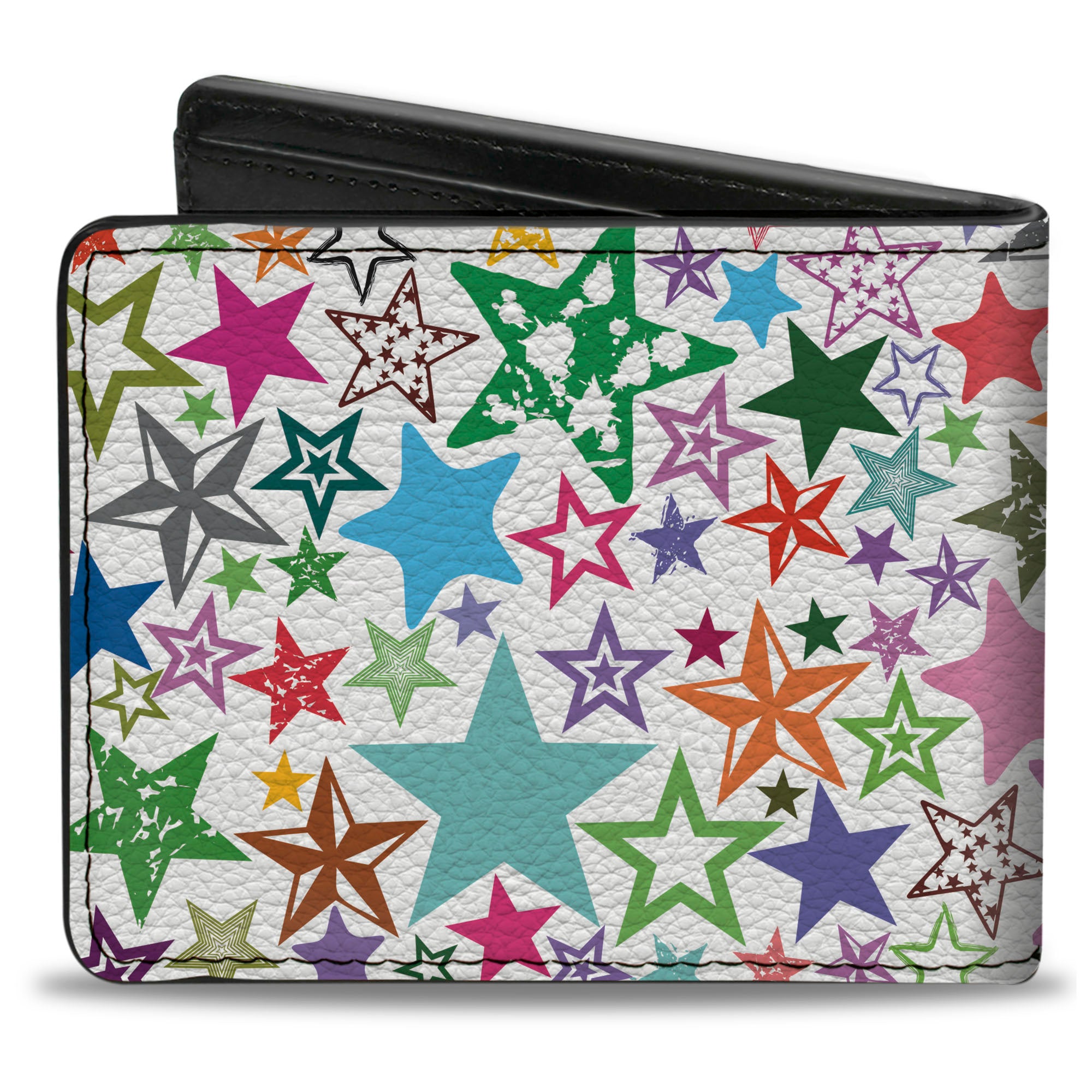 Bi-Fold Wallet - Stargazer White/Multi Color Bi-Fold Wallets Buckle-Down