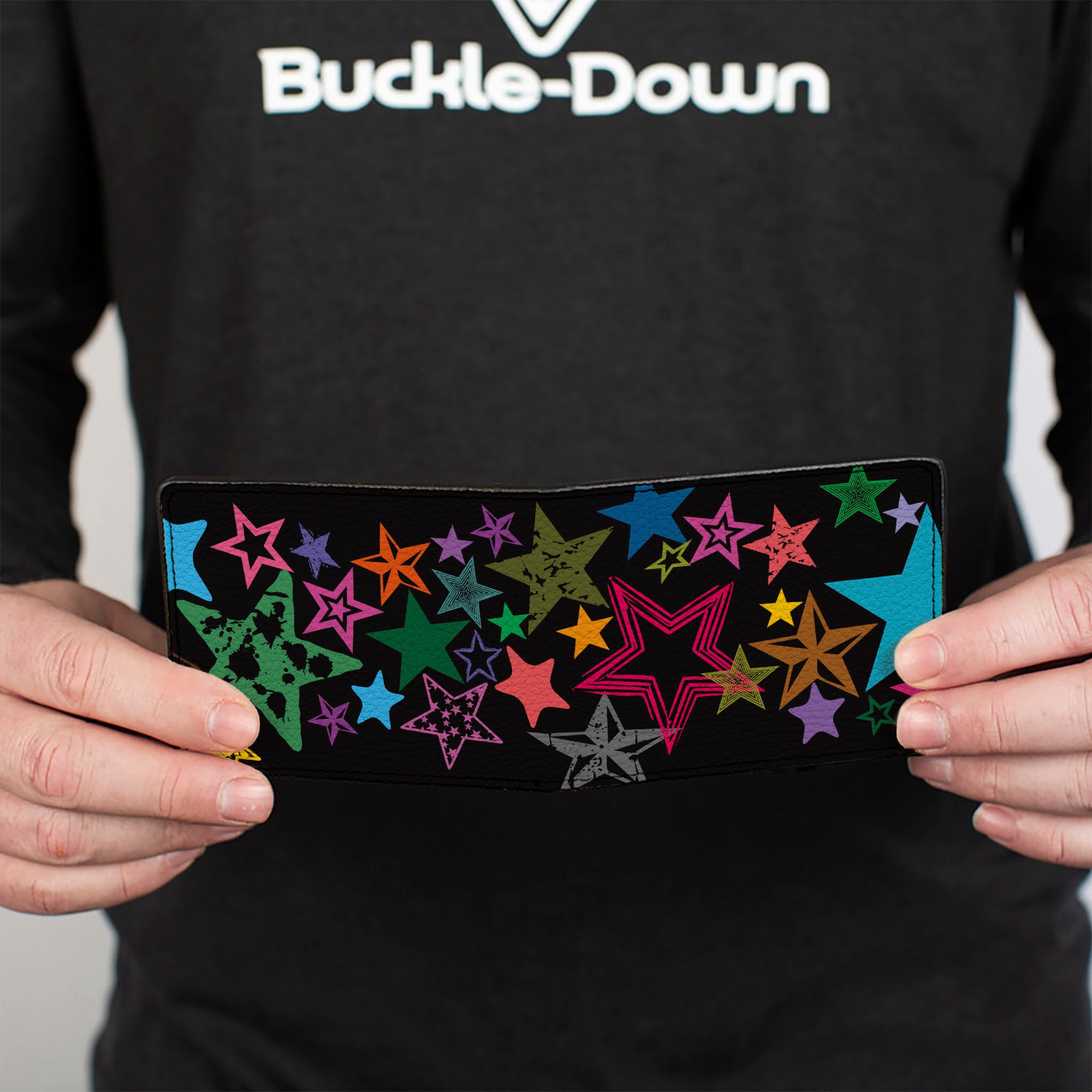 Bi-Fold Wallet - Stargazer White/Multi Color Bi-Fold Wallets Buckle-Down