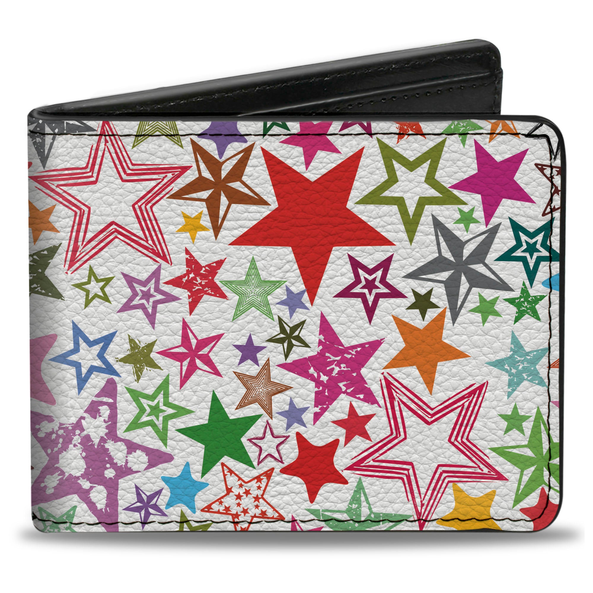 Bi-Fold Wallet - Stargazer White/Multi Color Bi-Fold Wallets Buckle-Down