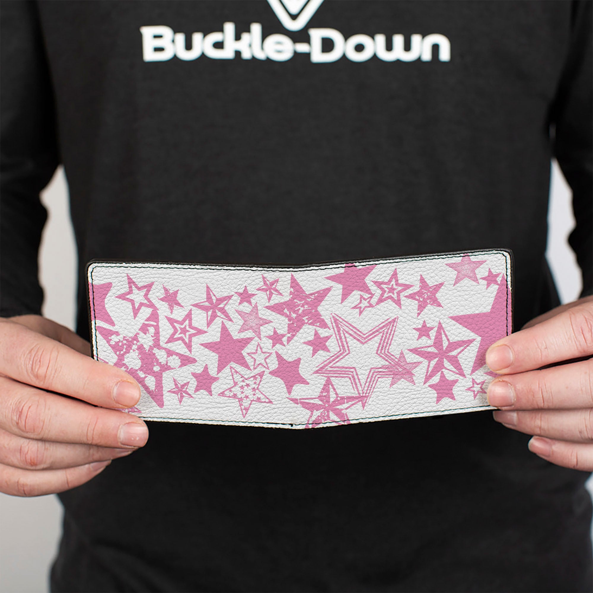 Bi-Fold Wallet - Stargazer White Pink Bi-Fold Wallets Buckle-Down