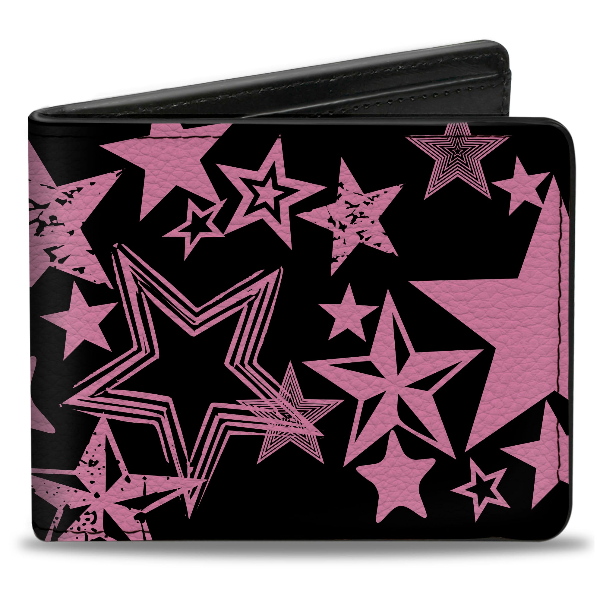 Bi-Fold Wallet - Stargazer White Pink Bi-Fold Wallets Buckle-Down