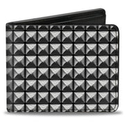 Bi-Fold Wallet - Printed Studs Bi-Fold Wallets Buckle-Down