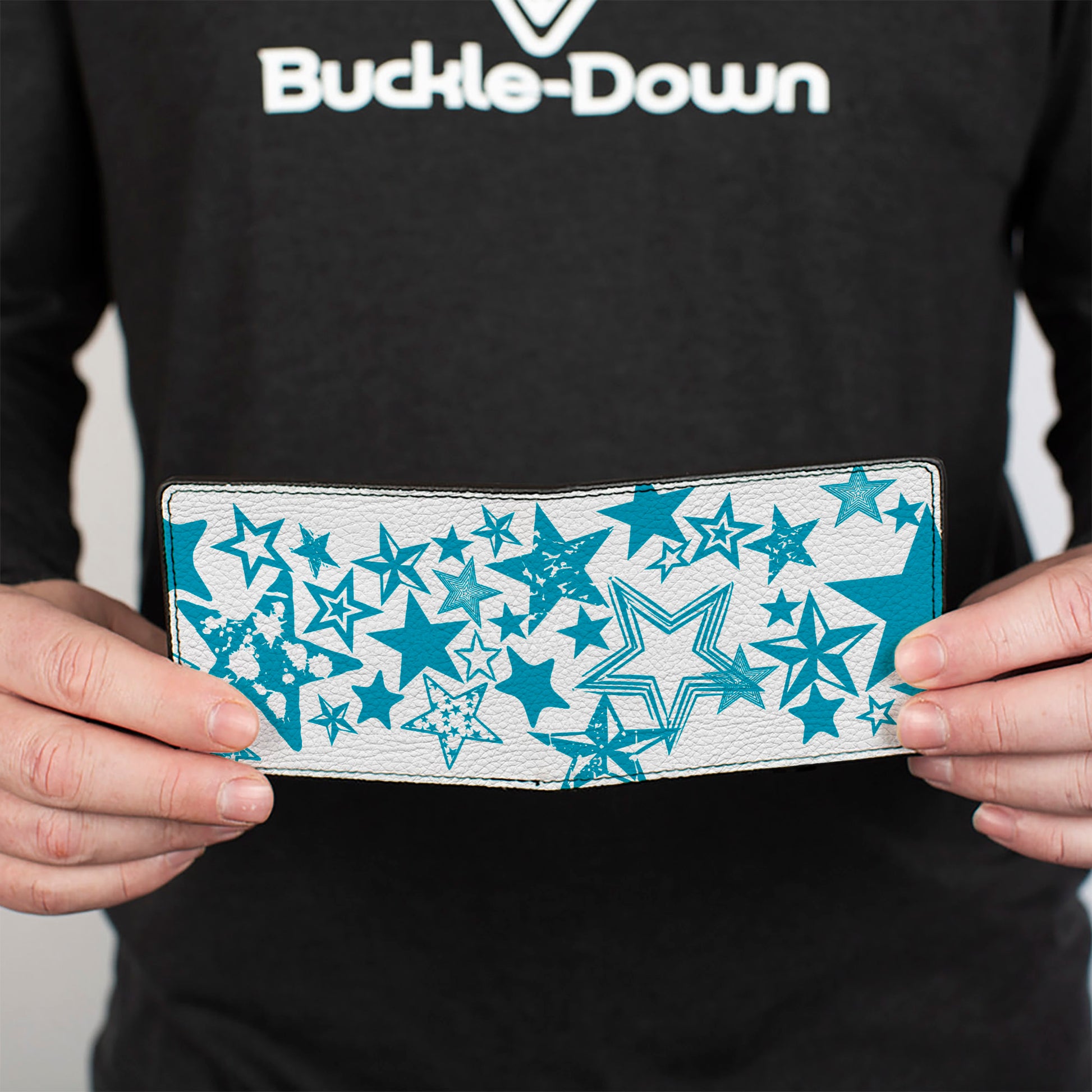 Bi-Fold Wallet - Stargazer White Blue Bi-Fold Wallets Buckle-Down