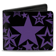 Bi-Fold Wallet - Stargazer Black Purple Bi-Fold Wallets Buckle-Down