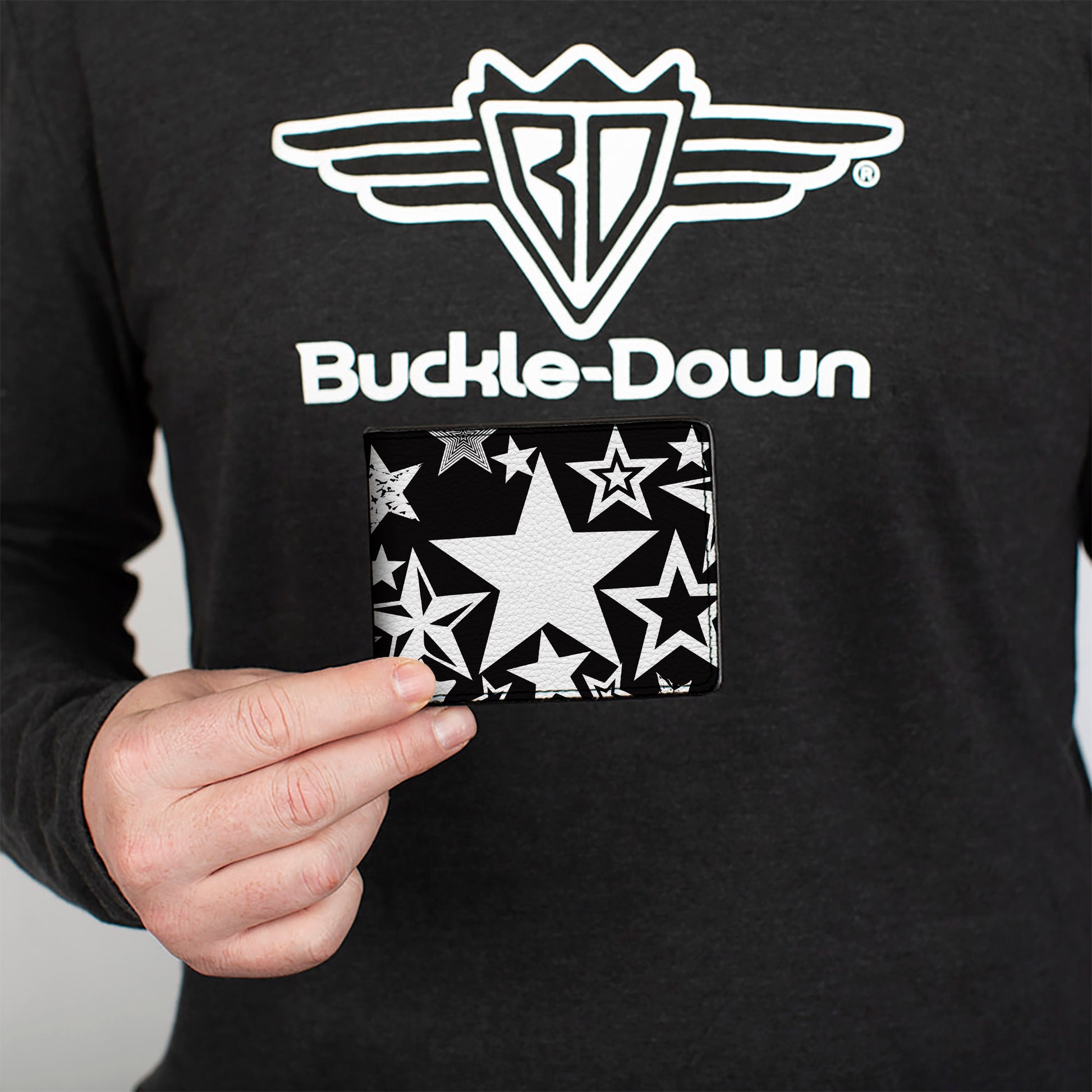 Bi-Fold Wallet - Stargazer Black White Bi-Fold Wallets Buckle-Down