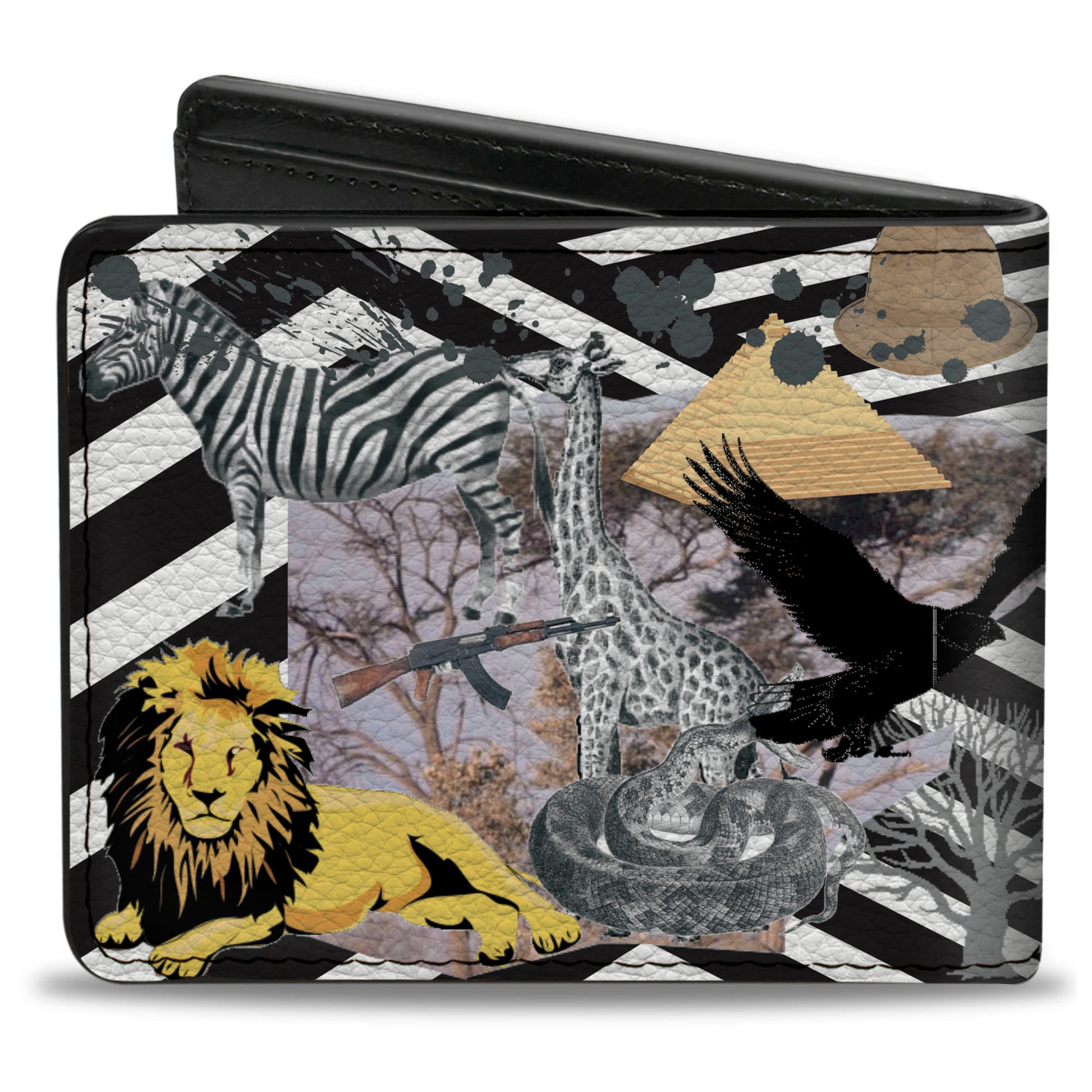 Bi-Fold Wallet - Safari Bi-Fold Wallets Buckle-Down