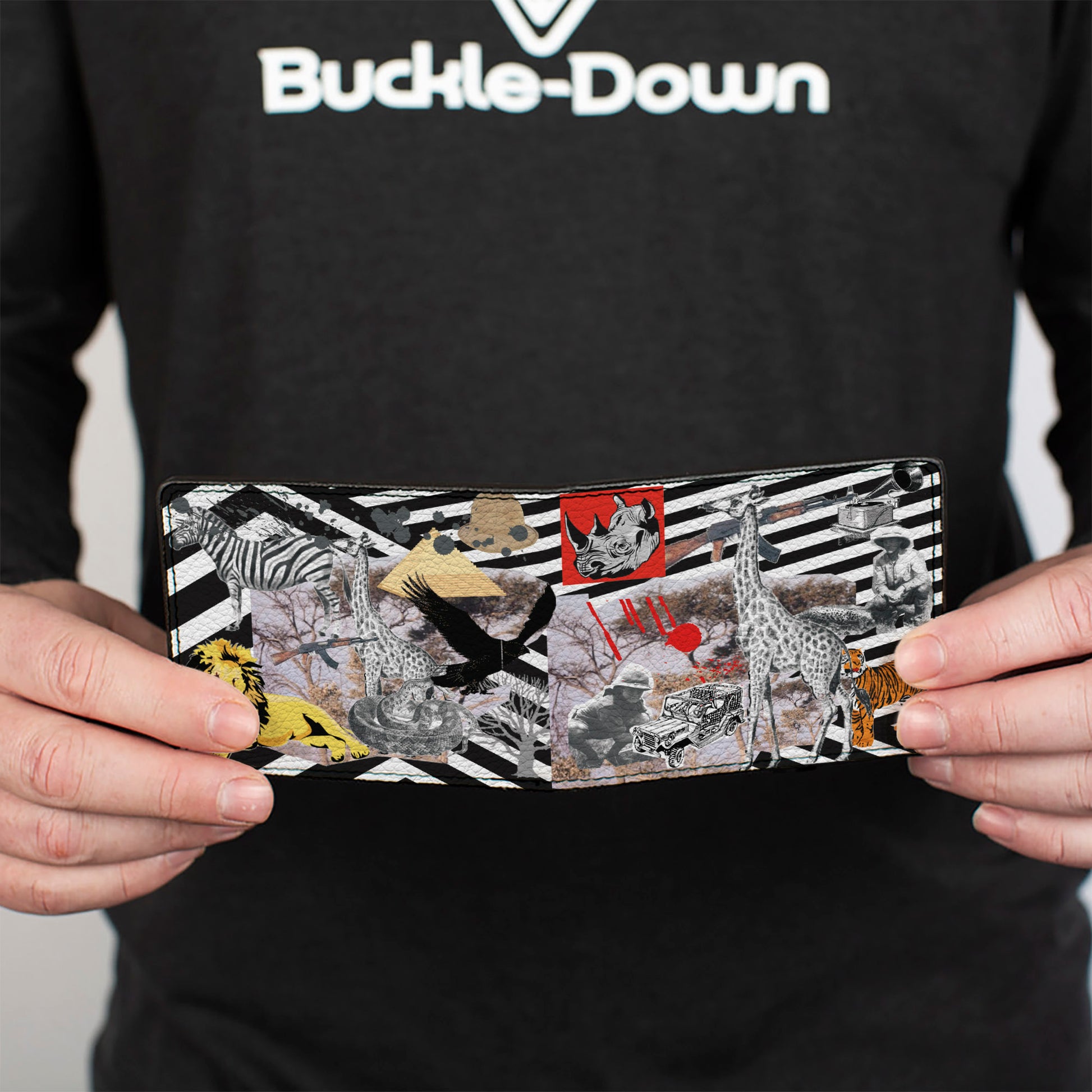 Bi-Fold Wallet - Safari Bi-Fold Wallets Buckle-Down