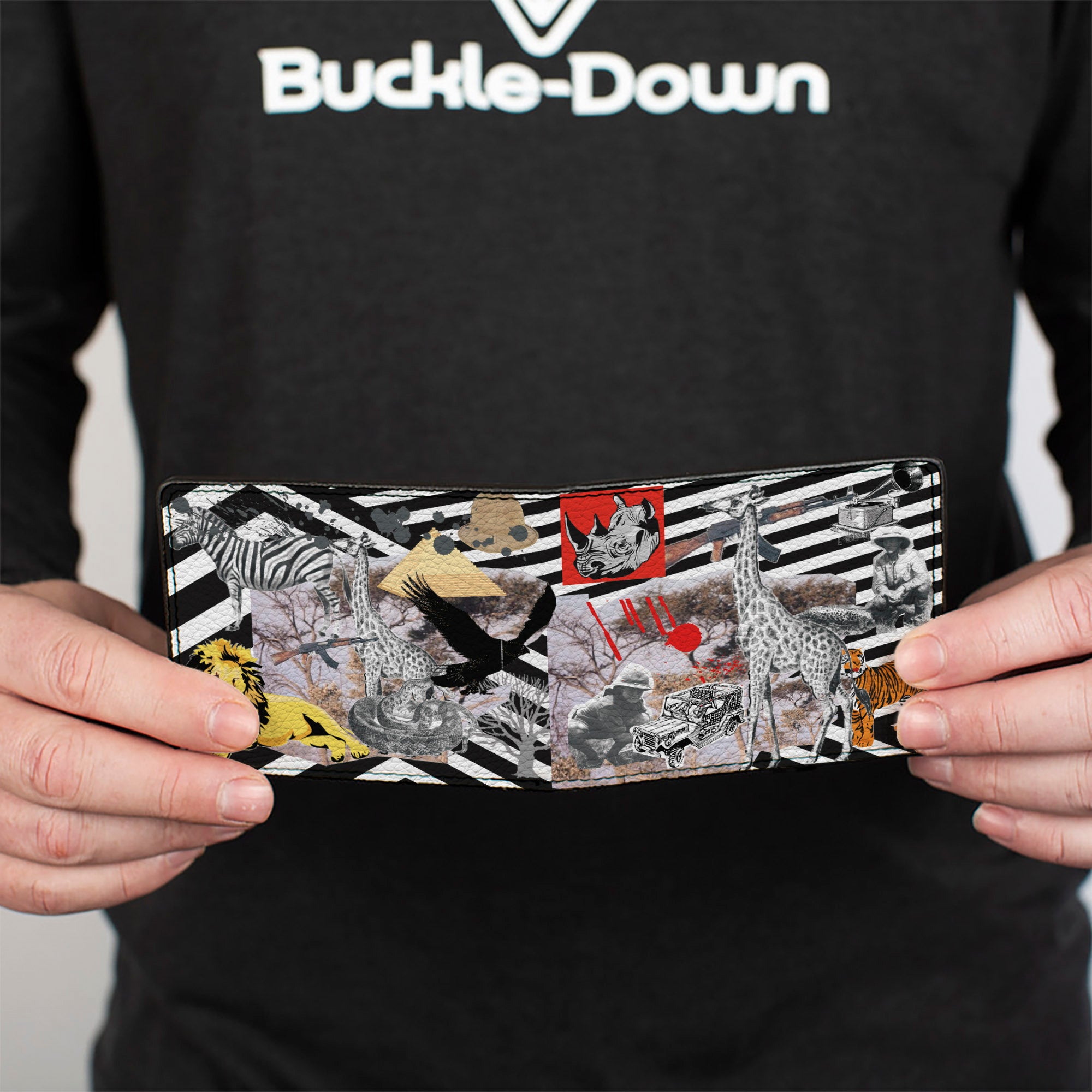 Bi-Fold Wallet - Safari Bi-Fold Wallets Buckle-Down