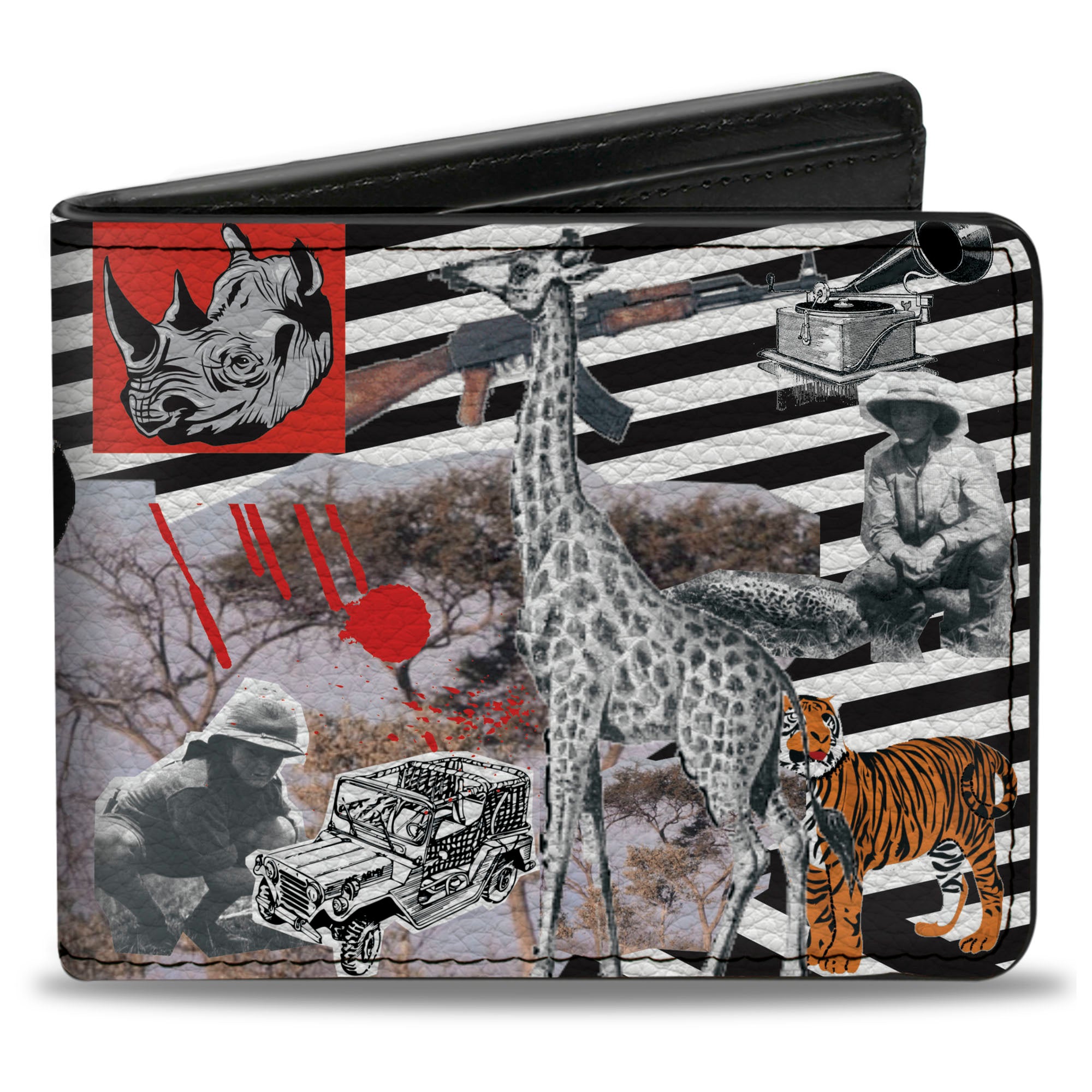 Bi-Fold Wallet - Safari Bi-Fold Wallets Buckle-Down