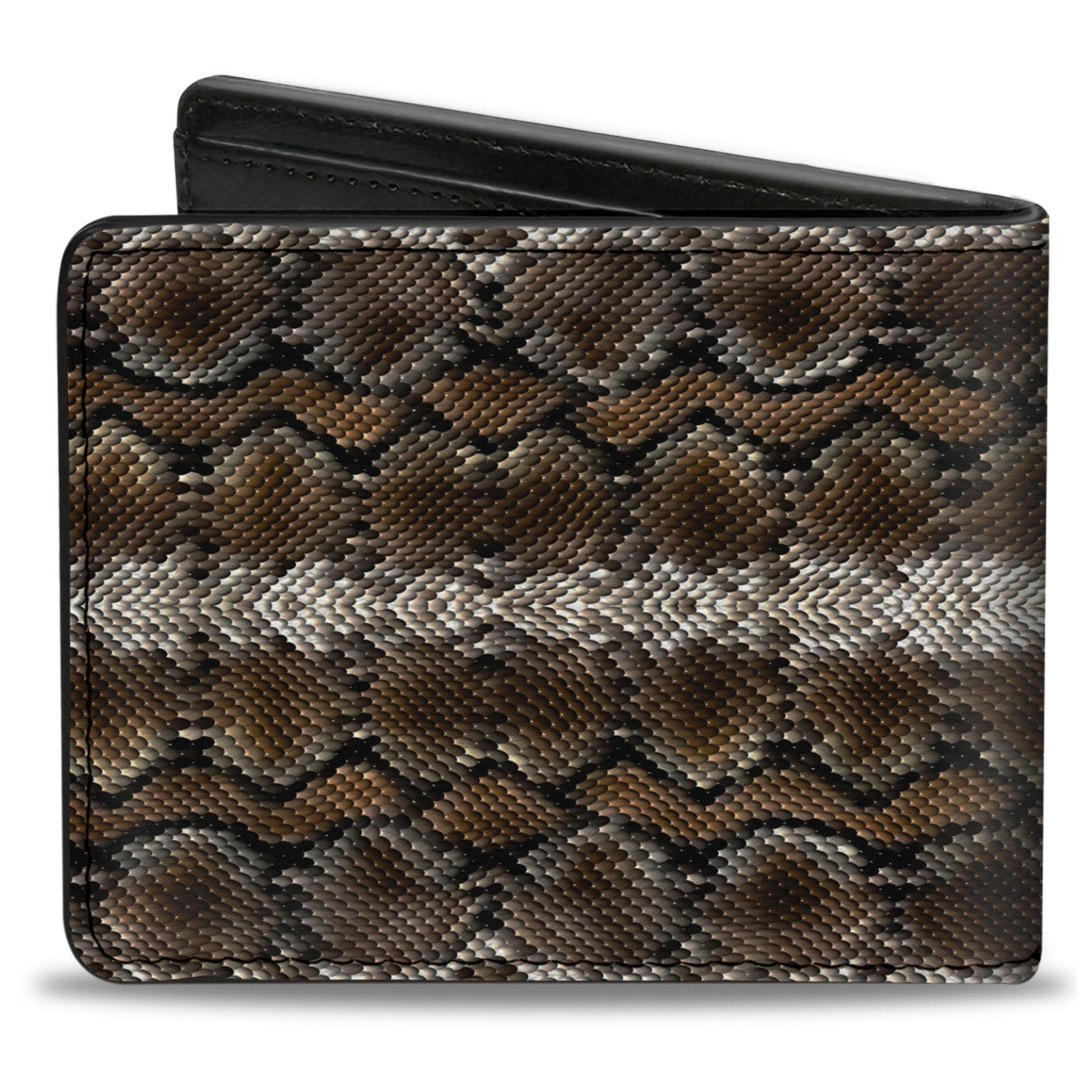 Bi-Fold Wallet - Snake Skin 2 Bi-Fold Wallets Buckle-Down