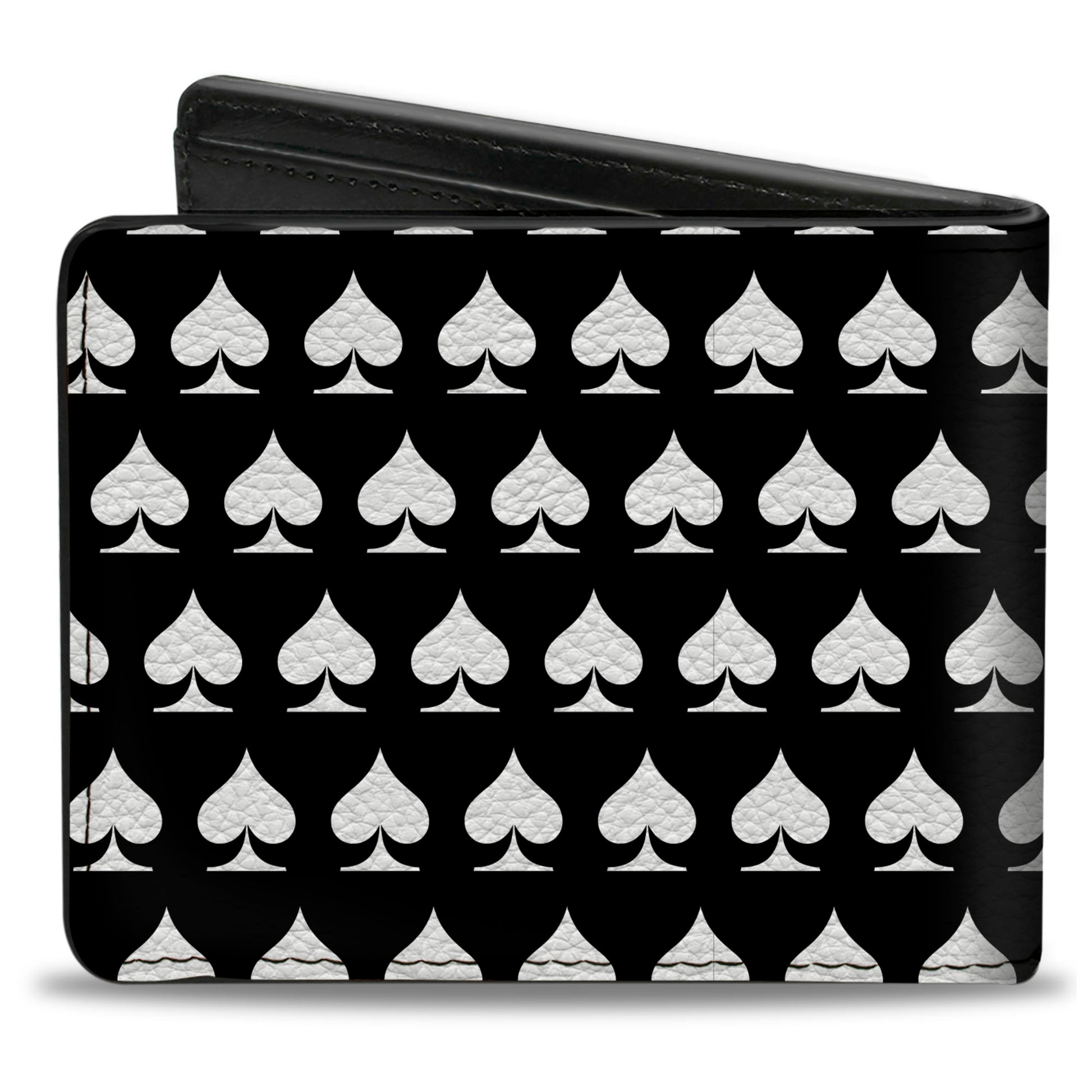 Bi-Fold Wallet - Spade Black/White Bi-Fold Wallets Buckle-Down