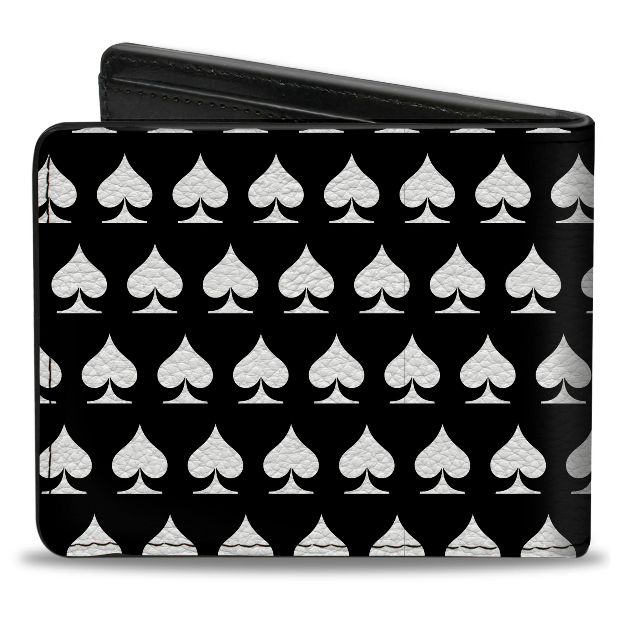 Bi-Fold Wallet - Spade Black/White Bi-Fold Wallets Buckle-Down