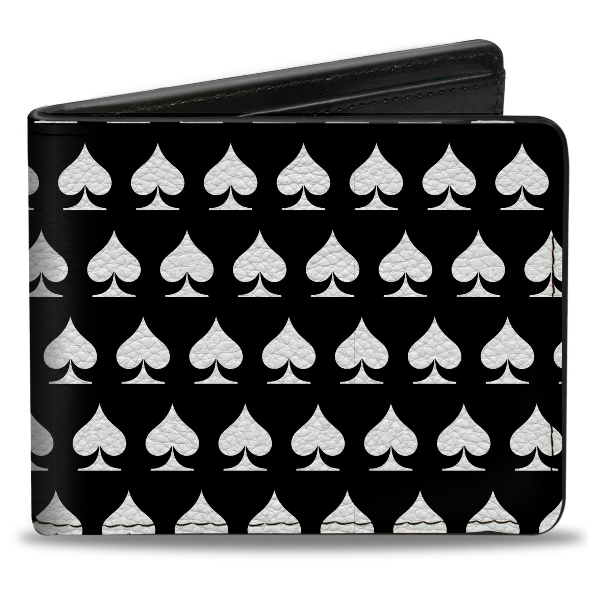Bi-Fold Wallet - Spade Black/White Bi-Fold Wallets Buckle-Down