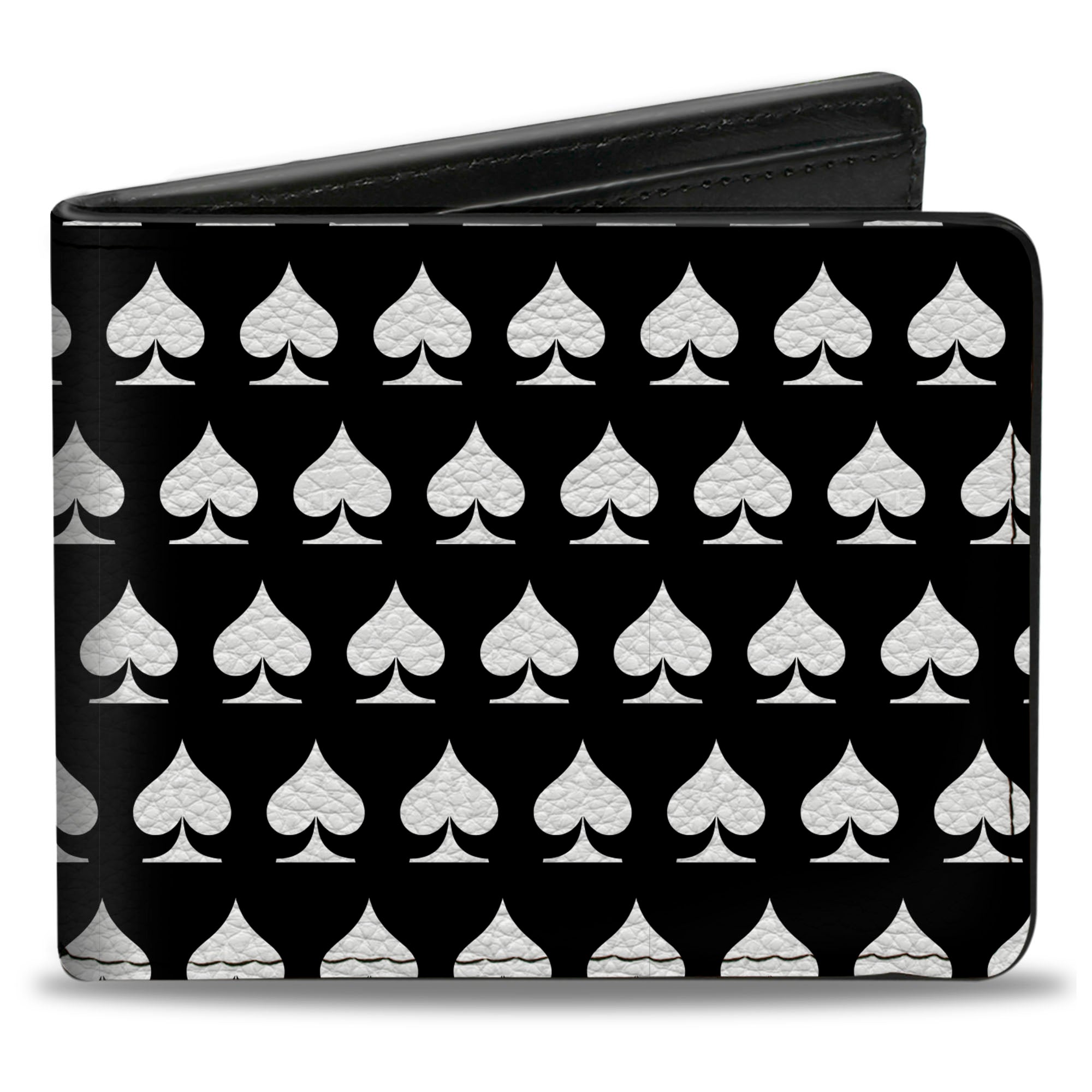 Bi-Fold Wallet - Spade Black/White Bi-Fold Wallets Buckle-Down
