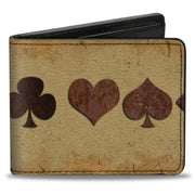 Bi-Fold Wallet - Suits Tan Stone Bi-Fold Wallets Buckle-Down