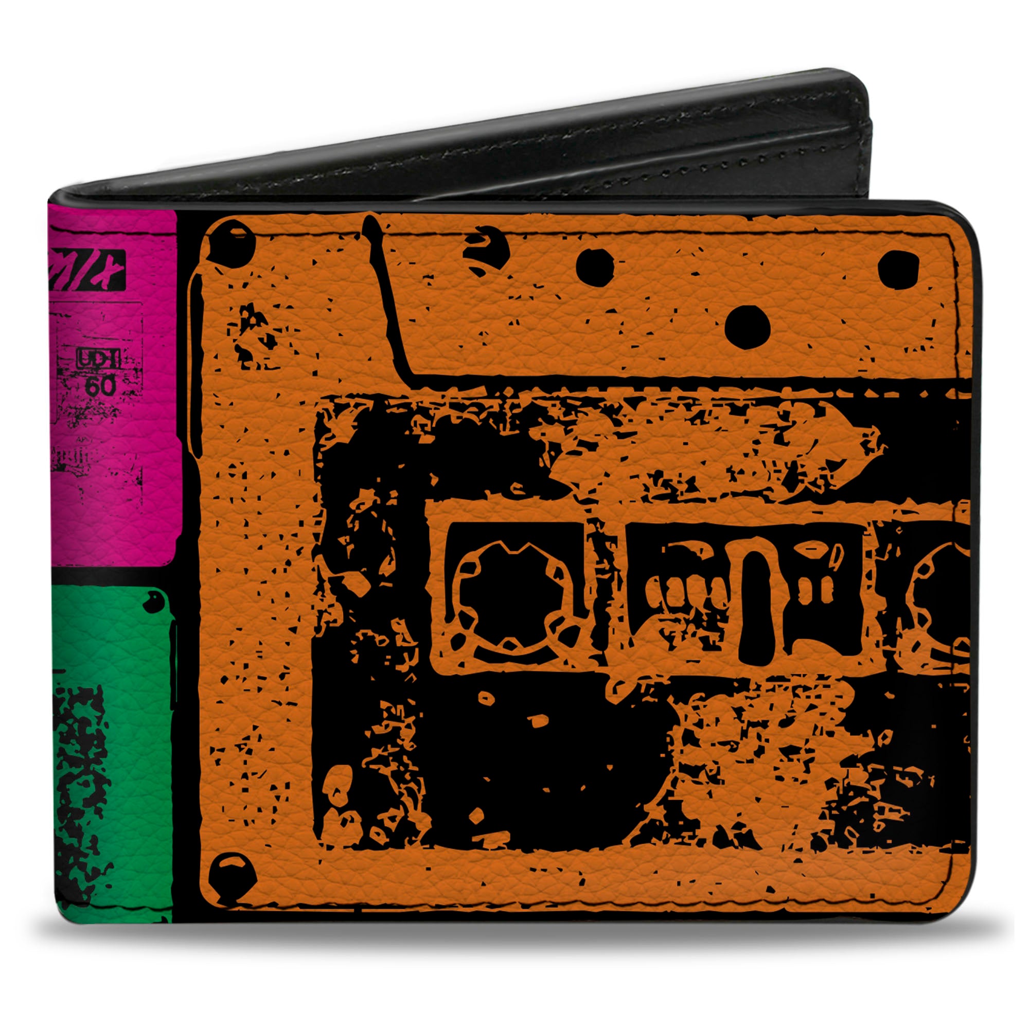 Bi-Fold Wallet - Tapes Multi Neon Bi-Fold Wallets Buckle-Down