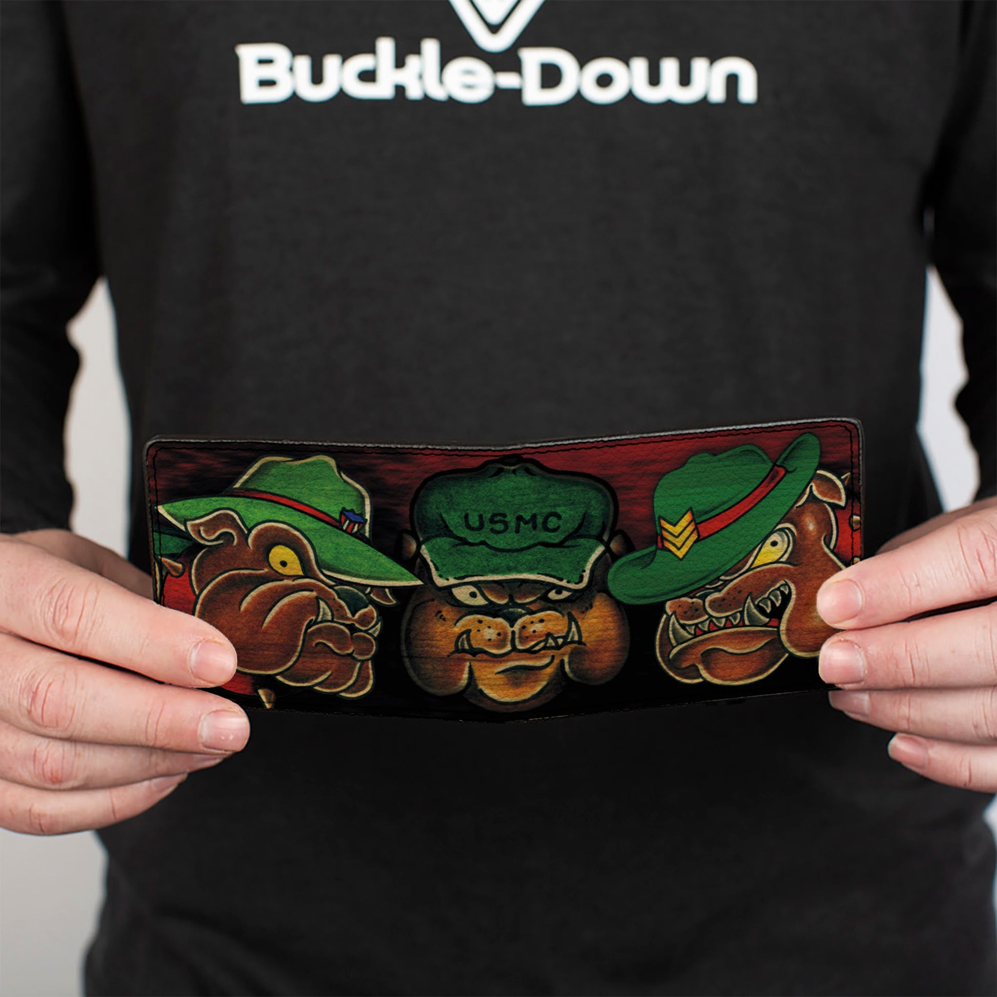 Bi-Fold Wallet - Tattoo Johnny-Bulldog Bi-Fold Wallets Tattoo Johnny