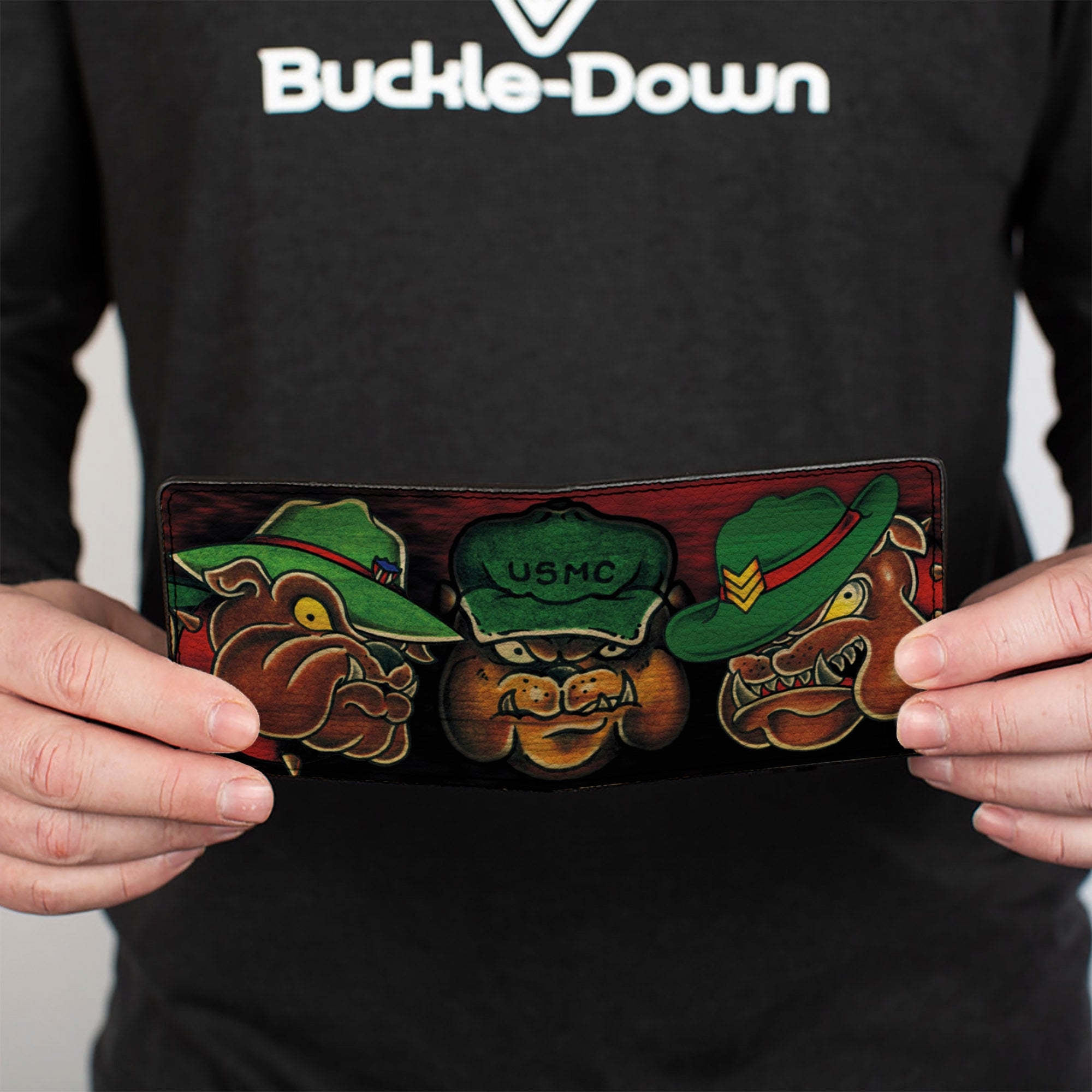 Bi-Fold Wallet - Tattoo Johnny-Bulldog Bi-Fold Wallets Tattoo Johnny