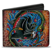 Bi-Fold Wallet - Tattoo Johnny-Panther Bi-Fold Wallets Tattoo Johnny