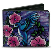 Bi-Fold Wallet - Tattoo Johnny-Hummingbird Bi-Fold Wallets Tattoo Johnny