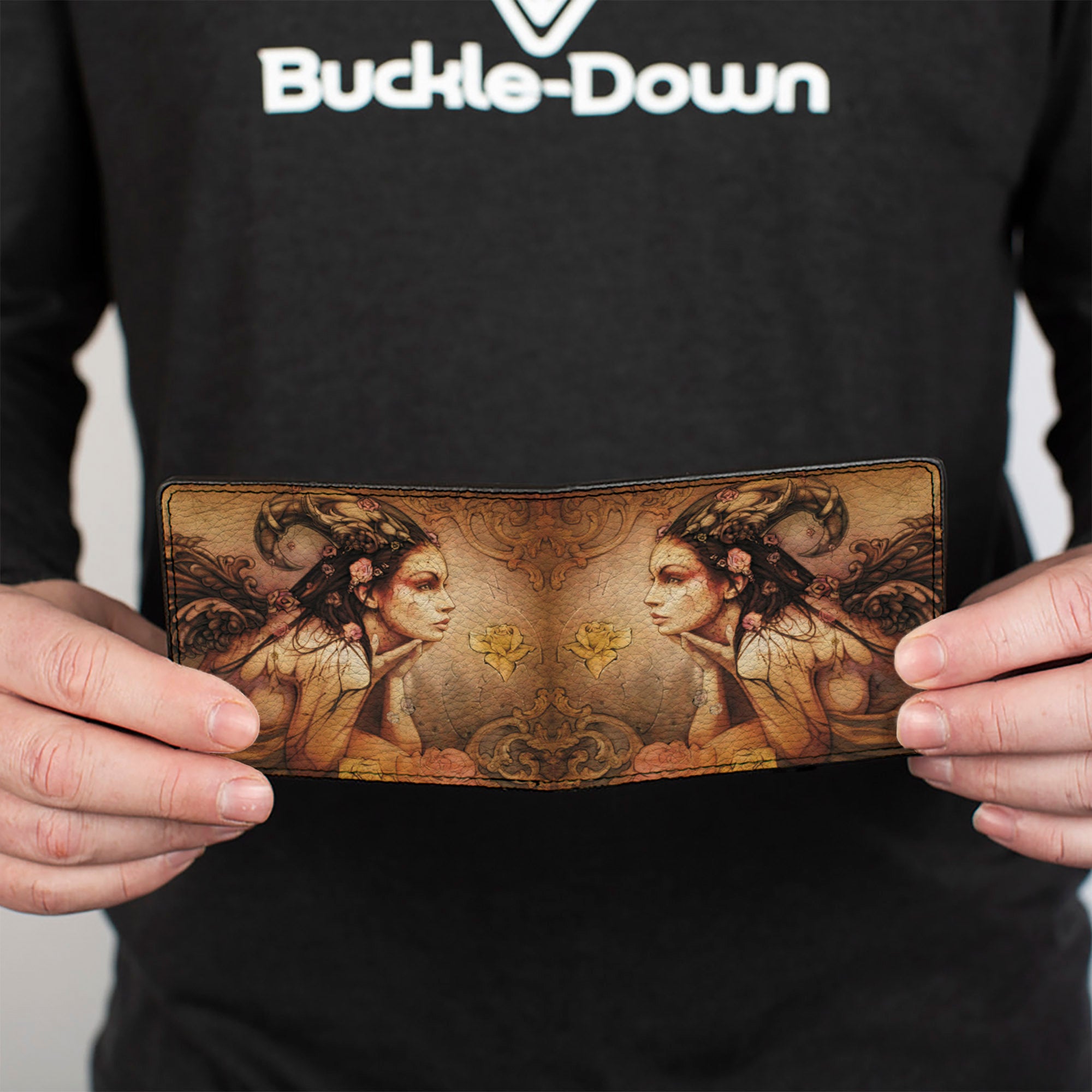 Bi-Fold Wallet - Tattoo Johnny-Bollt Fairy Bi-Fold Wallets Tattoo Johnny