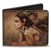 Bi-Fold Wallet - Tattoo Johnny-Bollt Fairy Bi-Fold Wallets Tattoo Johnny