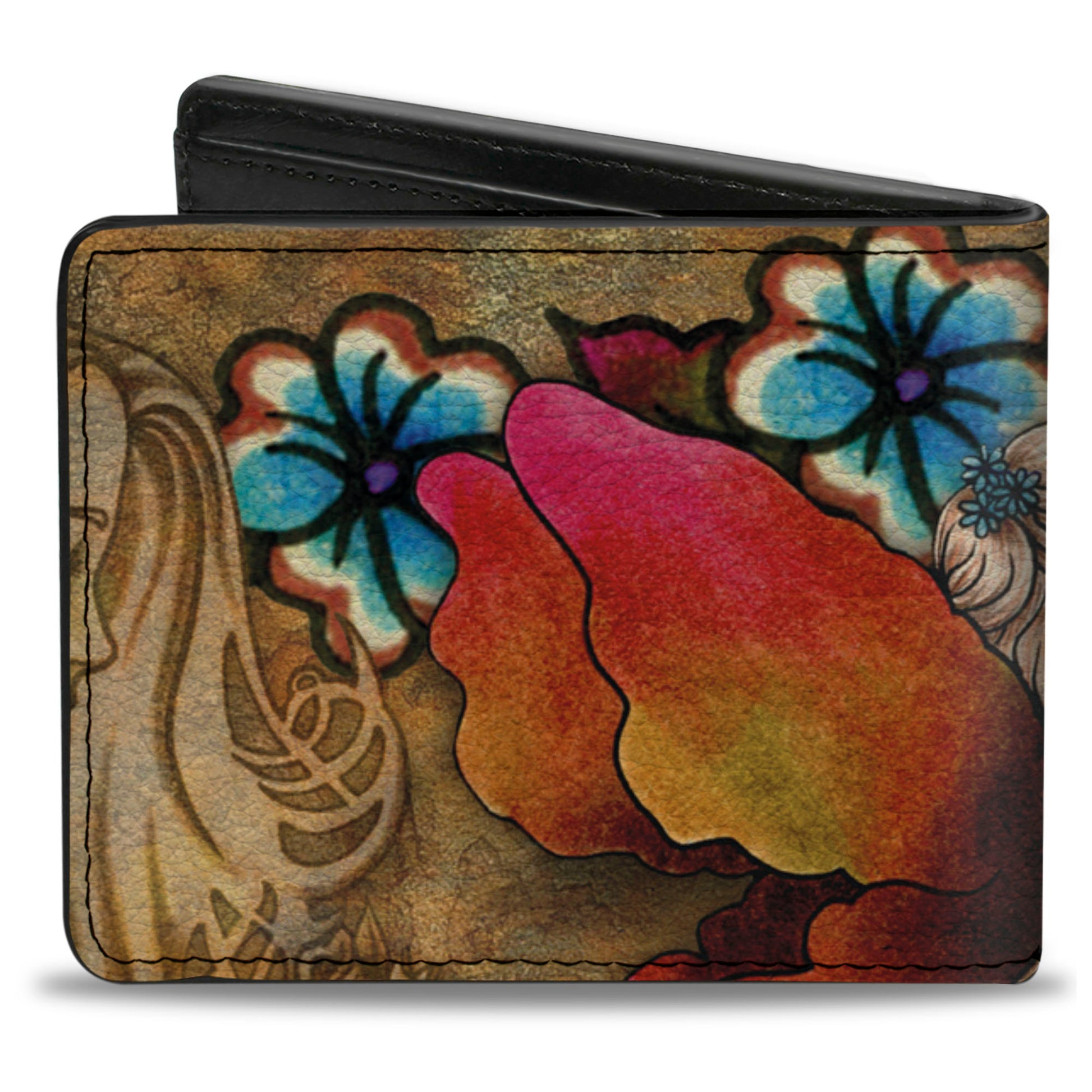 Bi-Fold Wallet - Tattoo Johnny-Fairies Bi-Fold Wallets Tattoo Johnny