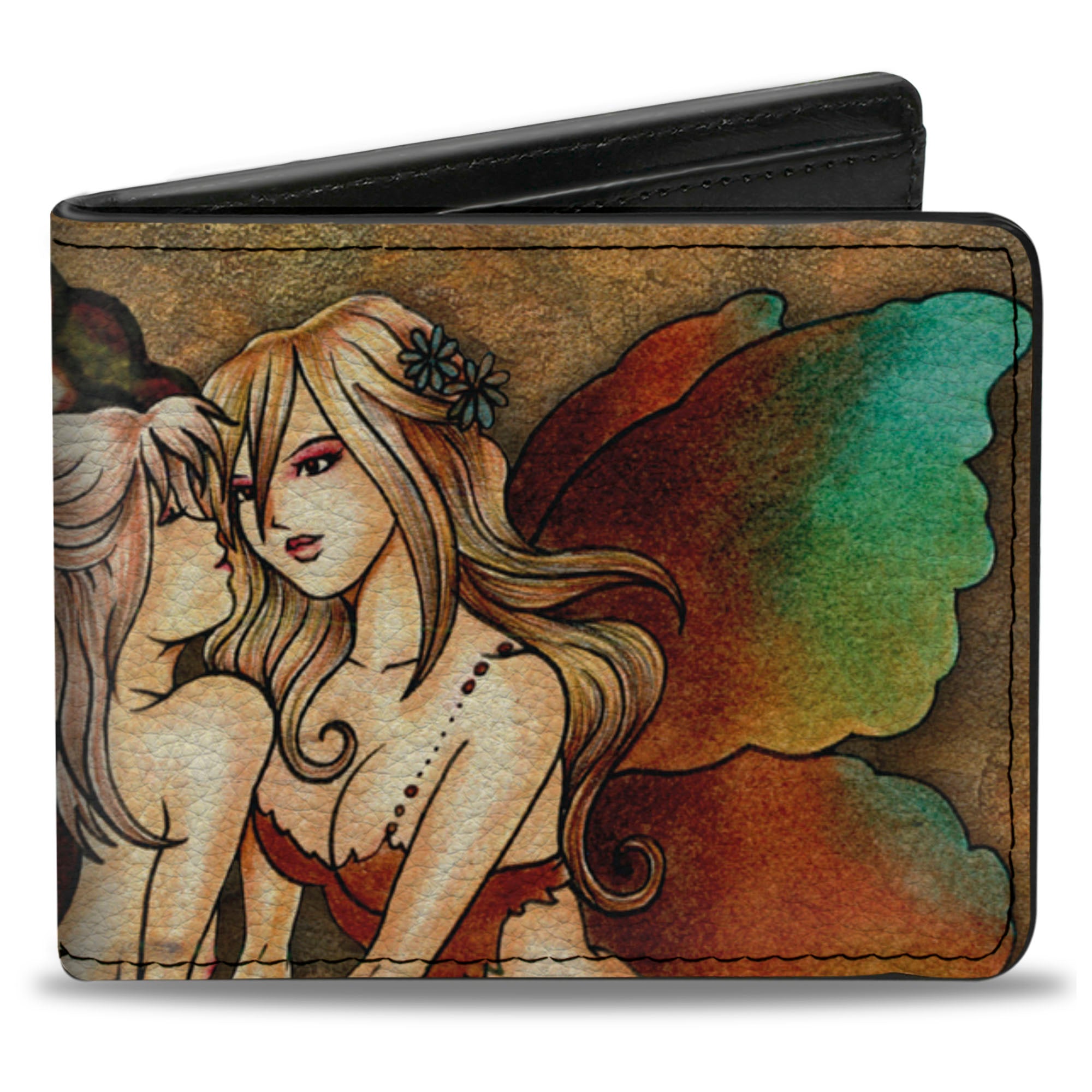Bi-Fold Wallet - Tattoo Johnny-Fairies Bi-Fold Wallets Tattoo Johnny