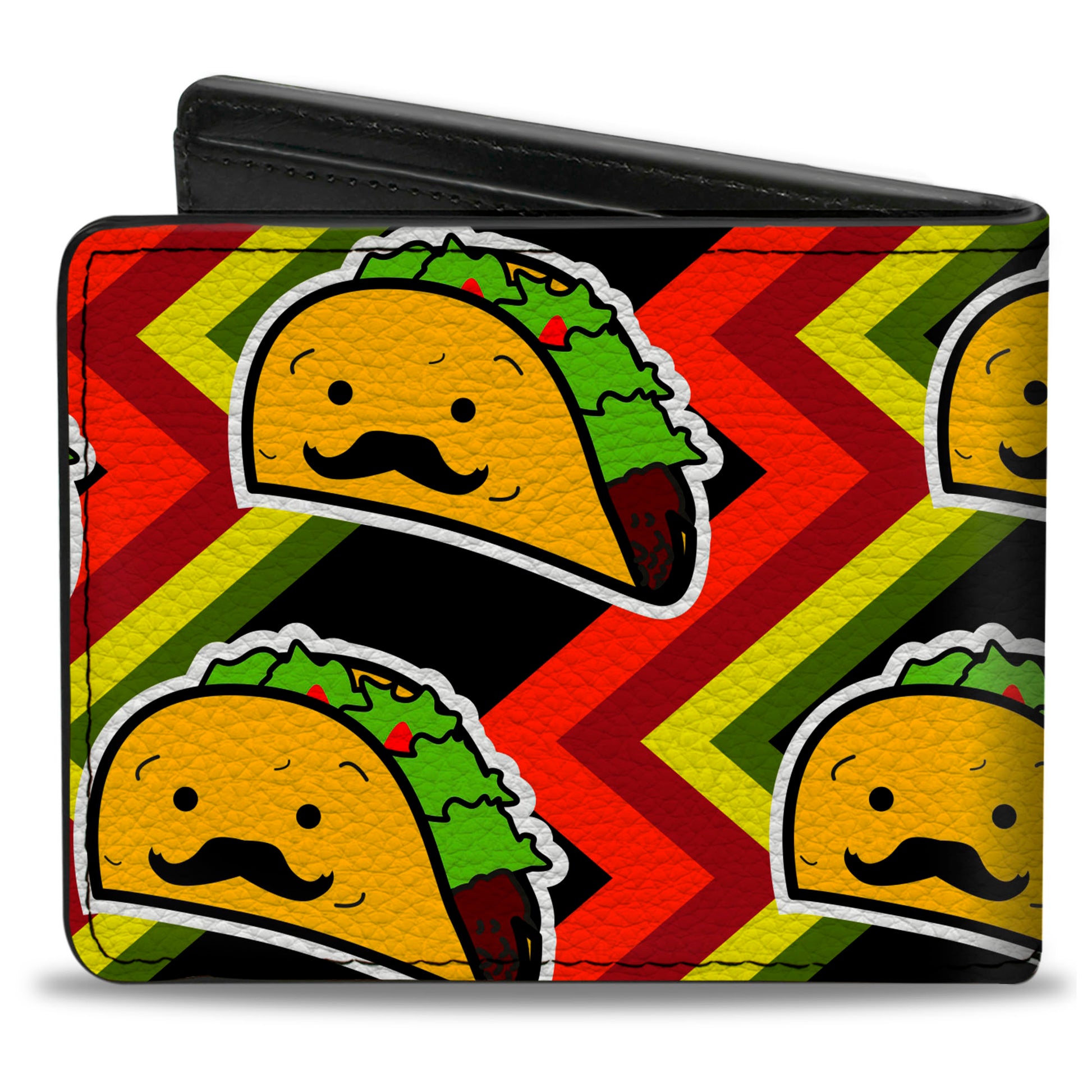 Bi-Fold Wallet - Taco Man Bi-Fold Wallets Buckle-Down