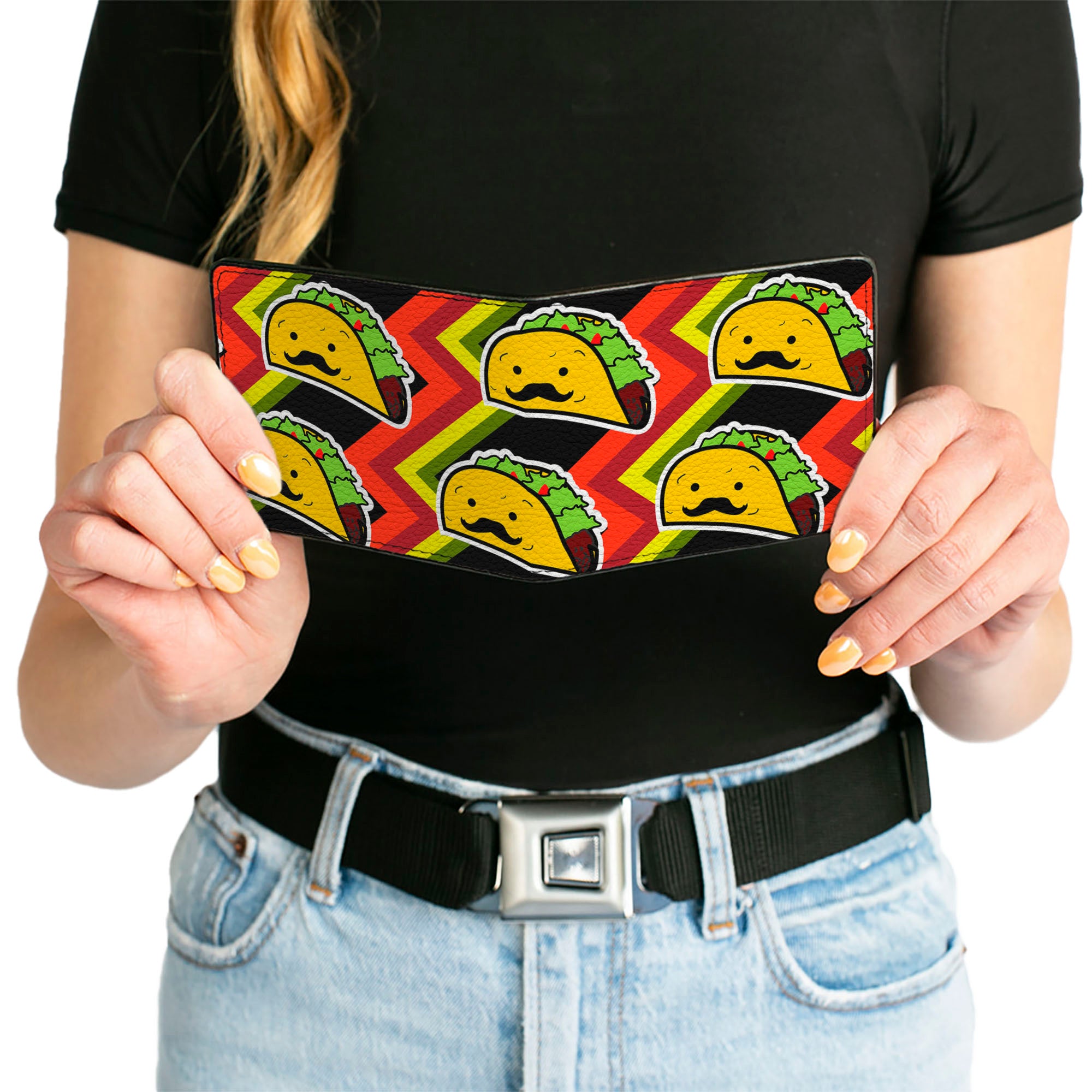 Bi-Fold Wallet - Taco Man Bi-Fold Wallets Buckle-Down