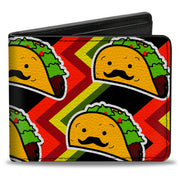 Bi-Fold Wallet - Taco Man Bi-Fold Wallets Buckle-Down