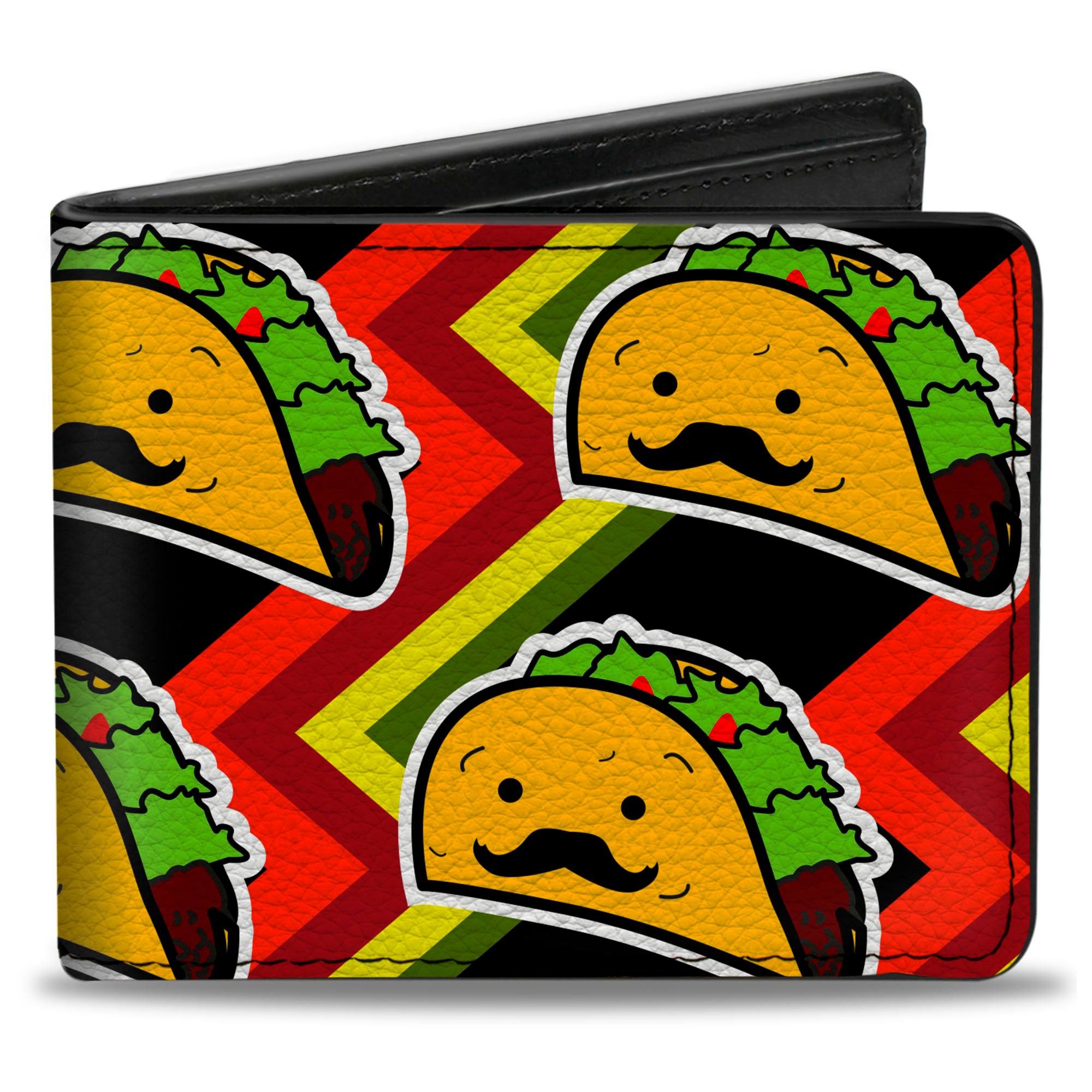 Bi-Fold Wallet - Taco Man Bi-Fold Wallets Buckle-Down