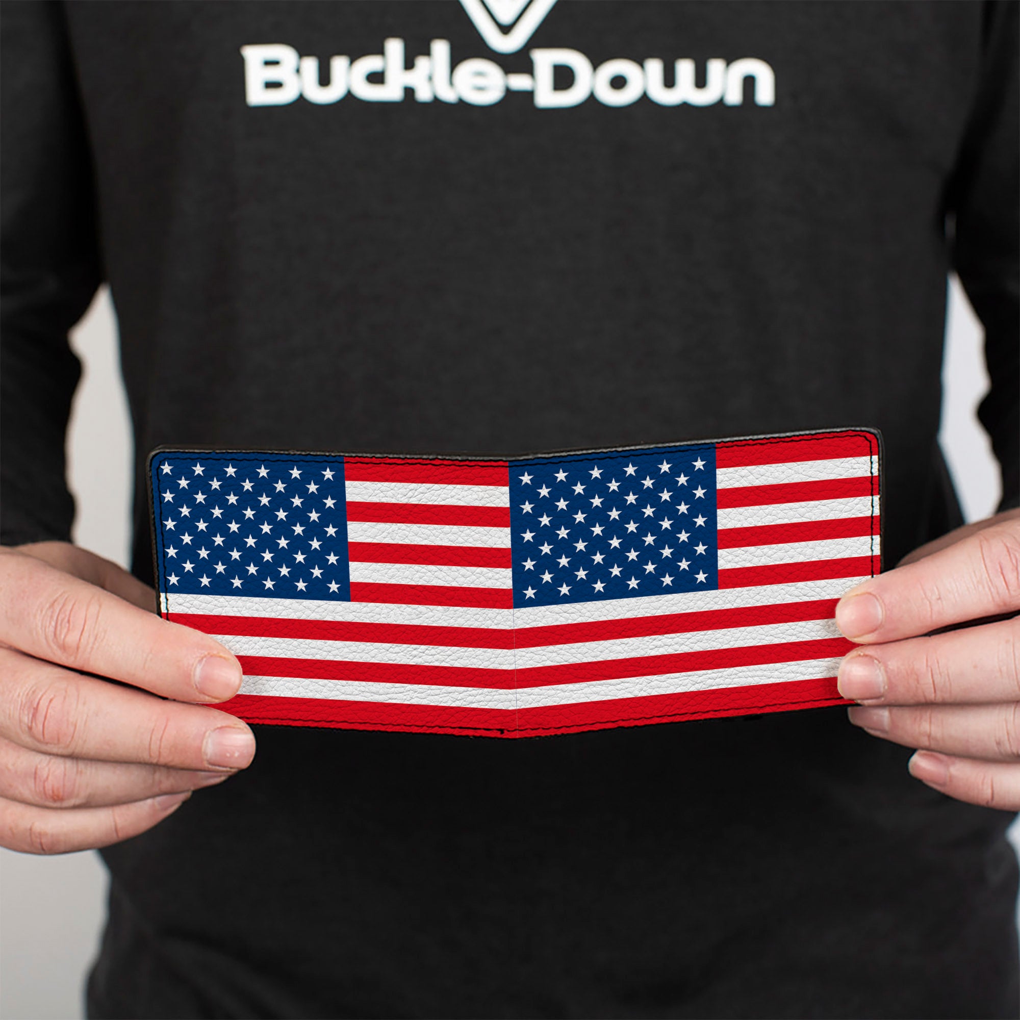 Bi-Fold Wallet - United States Flag Bi-Fold Wallets Buckle-Down