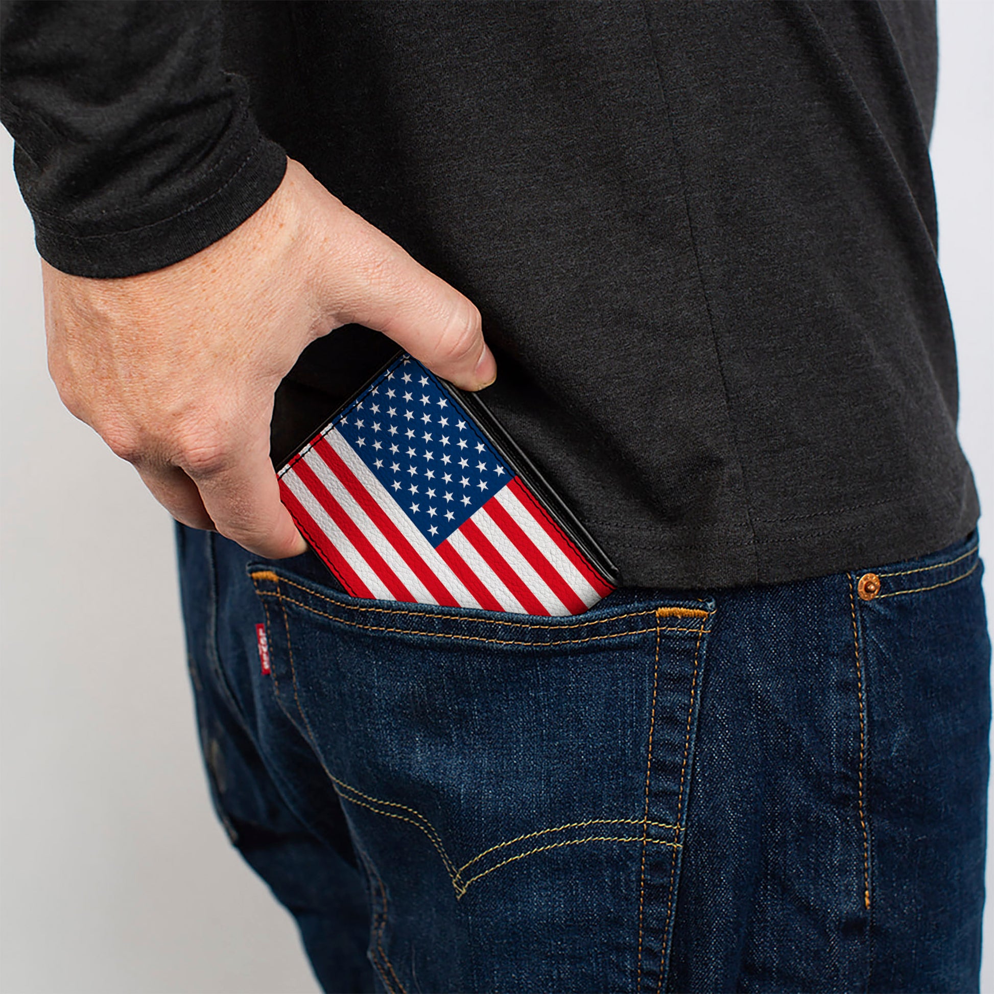 Bi-Fold Wallet - United States Flag Bi-Fold Wallets Buckle-Down